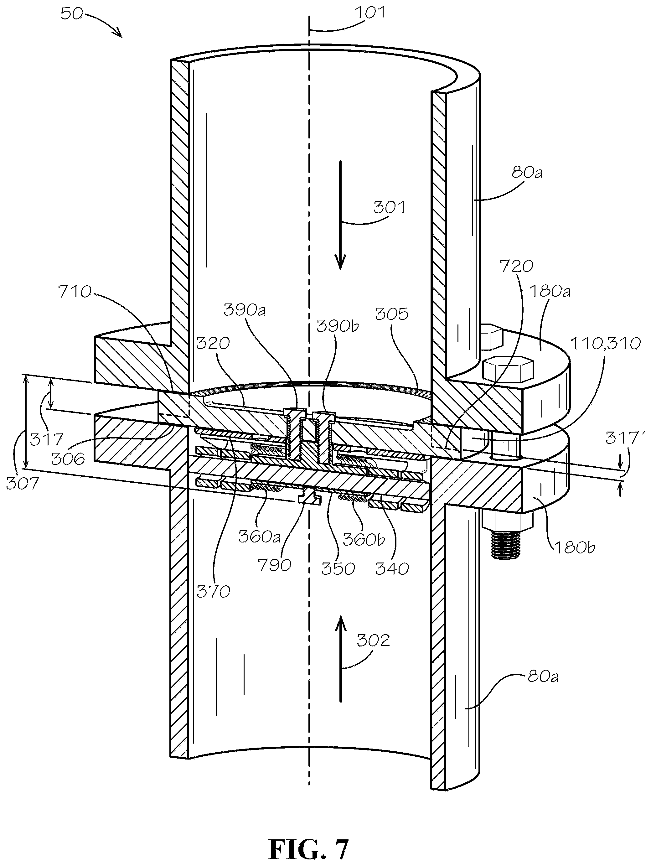 Patent US11841087 Figure 6 – Watertight check valve