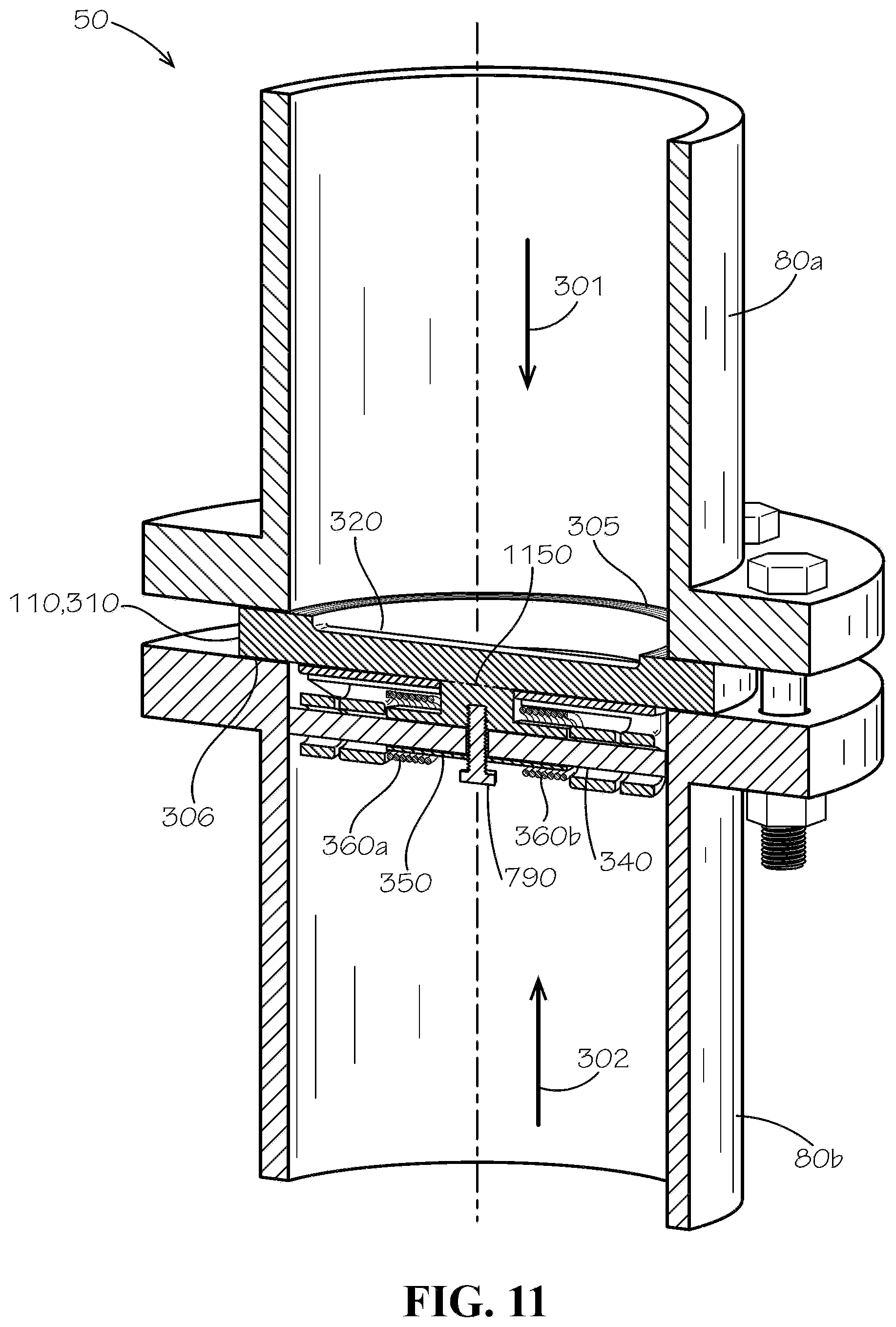 Patent US11841087 Figure 9 – Watertight check valve