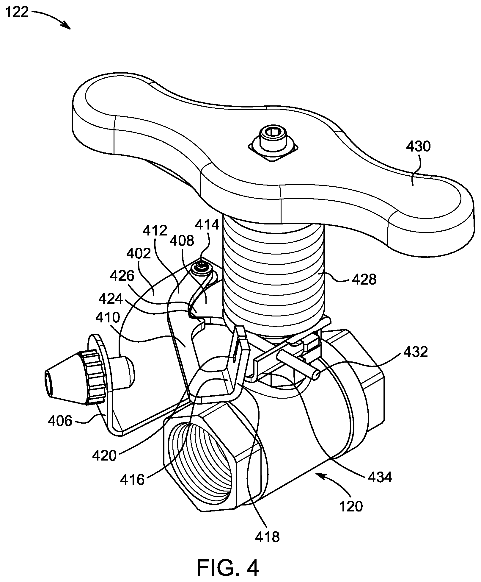 Patent US11841088 Figure 5 – System and method for leakage mitigation