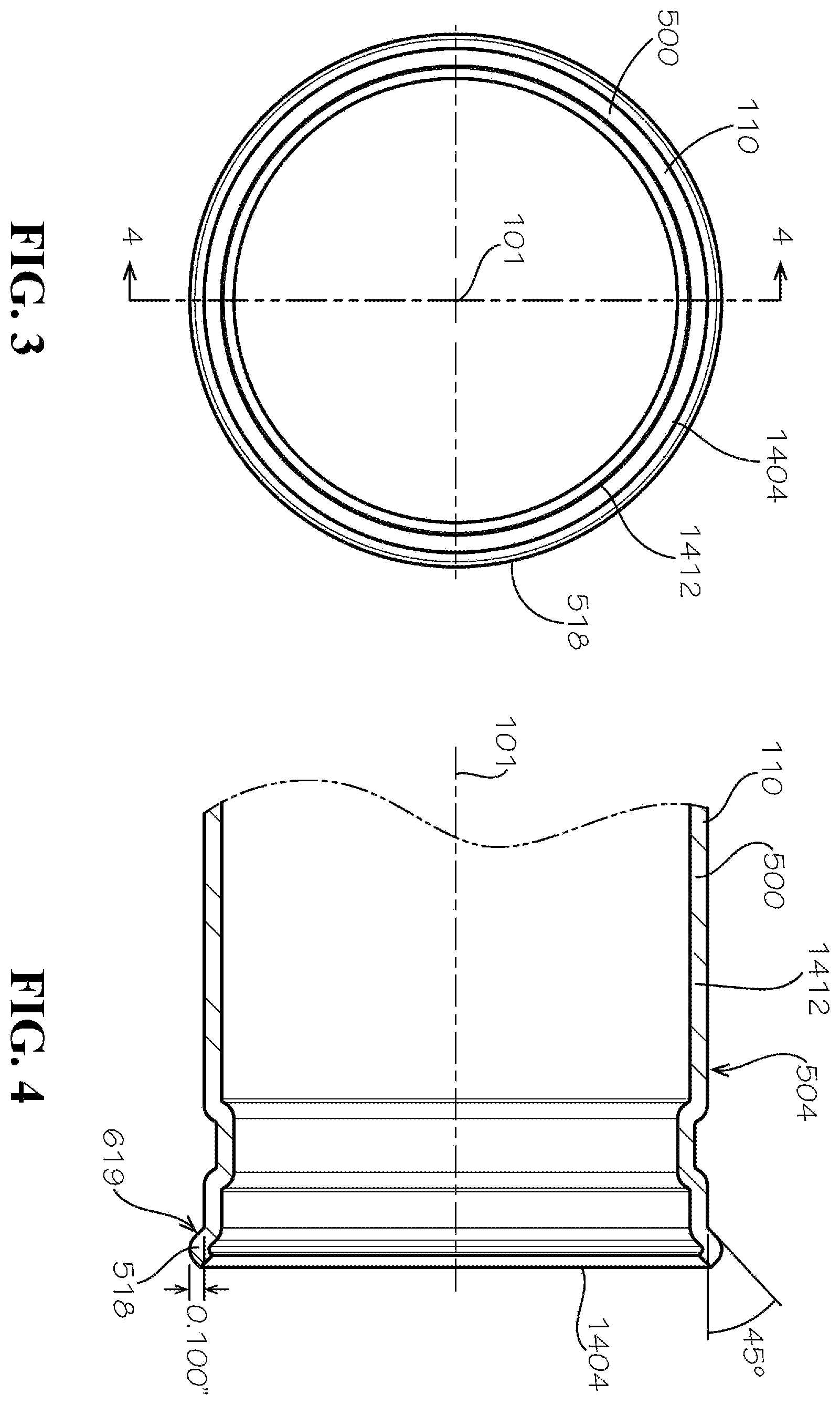 Patent US11841097 Figure 3 – Pre-assembled coupling assemblies with pipe fitting