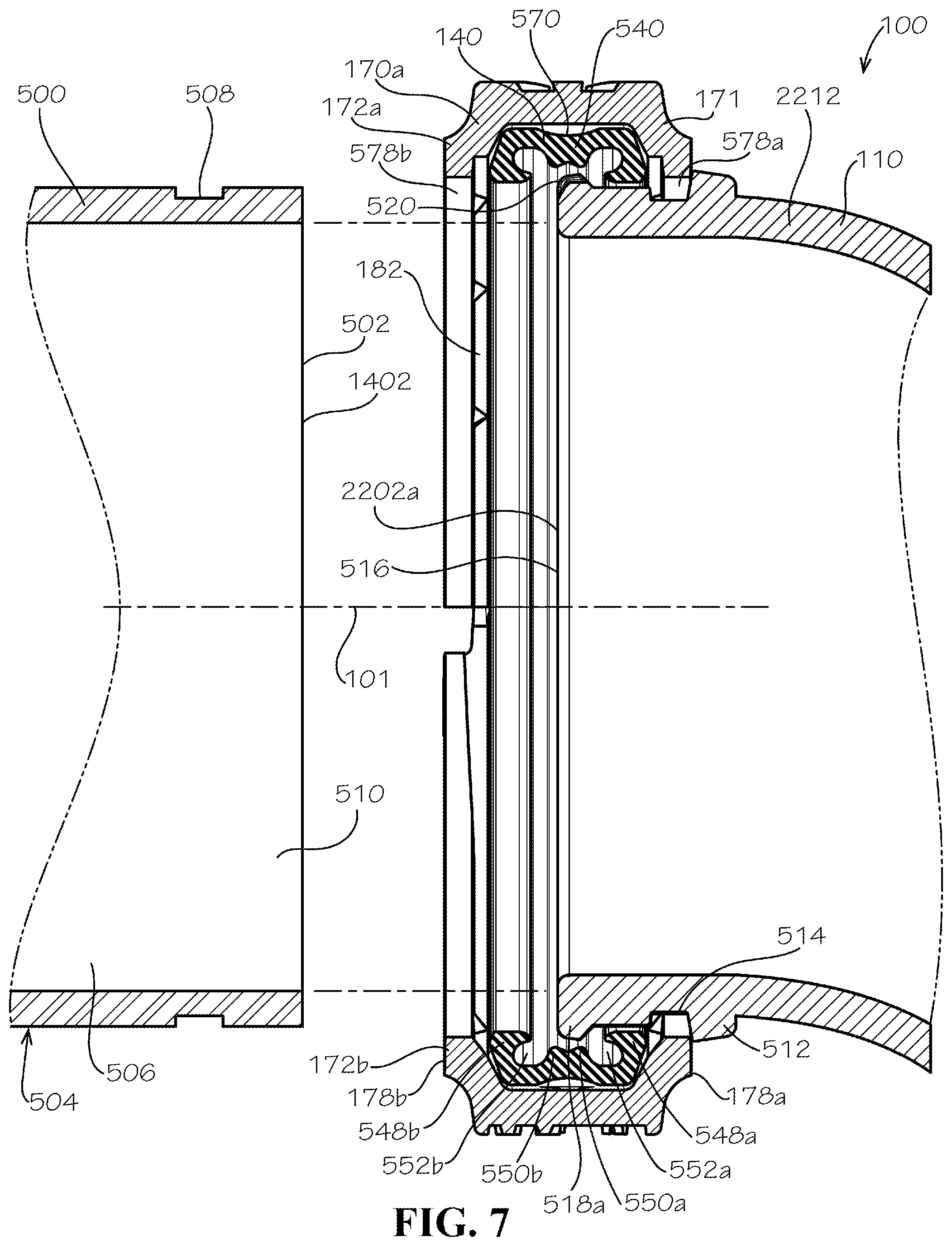Patent US11841097 Figure 9 – Pre-assembled coupling assemblies with pipe fitting