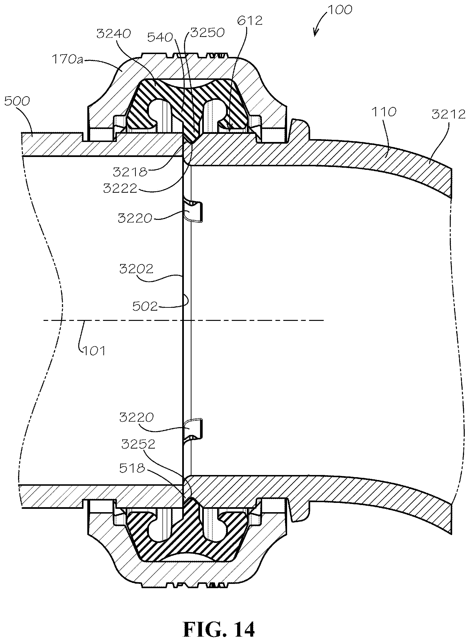 Patent US11841097 Figure 16 – Pre-assembled coupling assemblies with pipe fitting