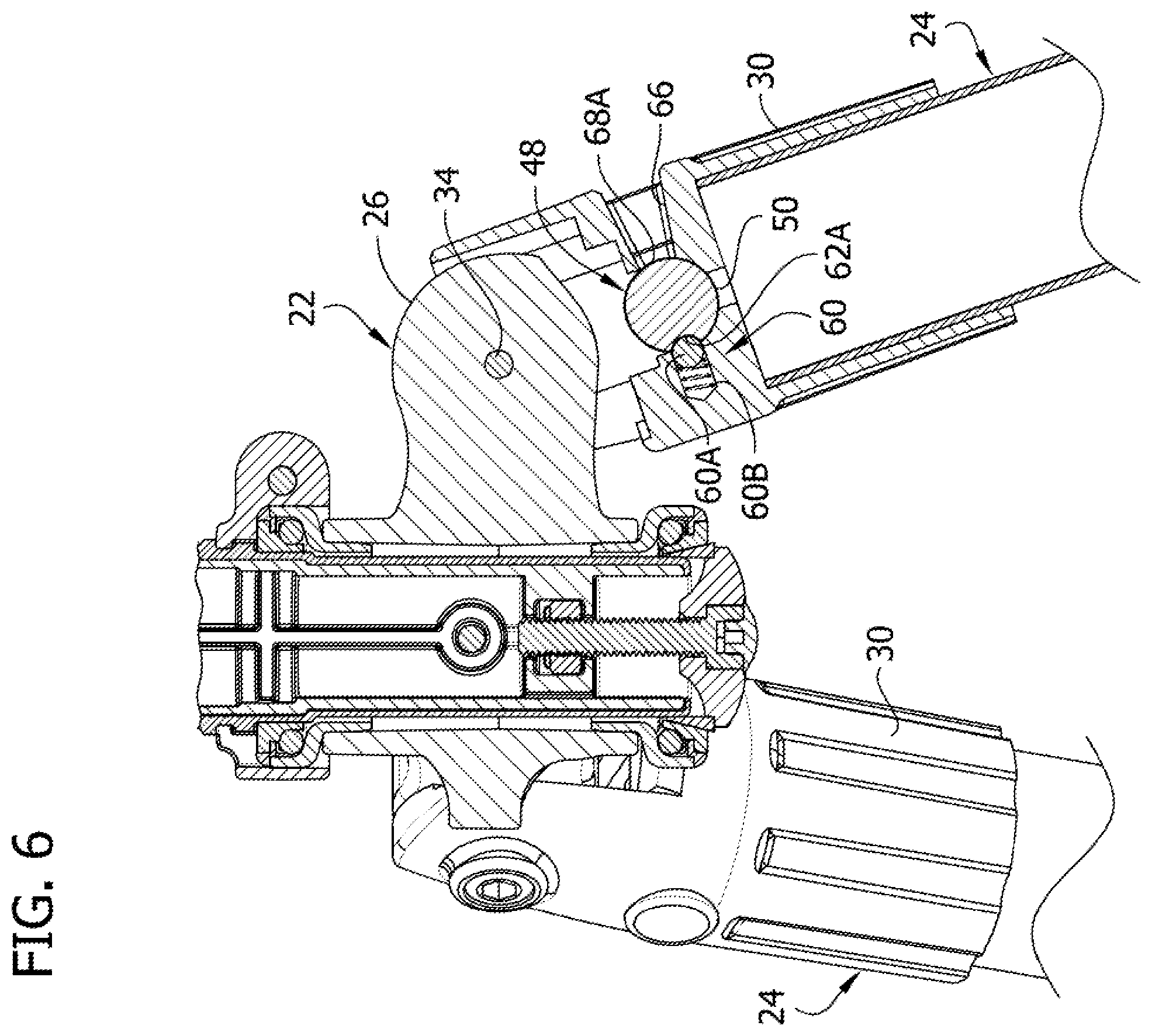 Patent US11841108 Figure 6 – Multi-legged equipment support having leg angle adjustment