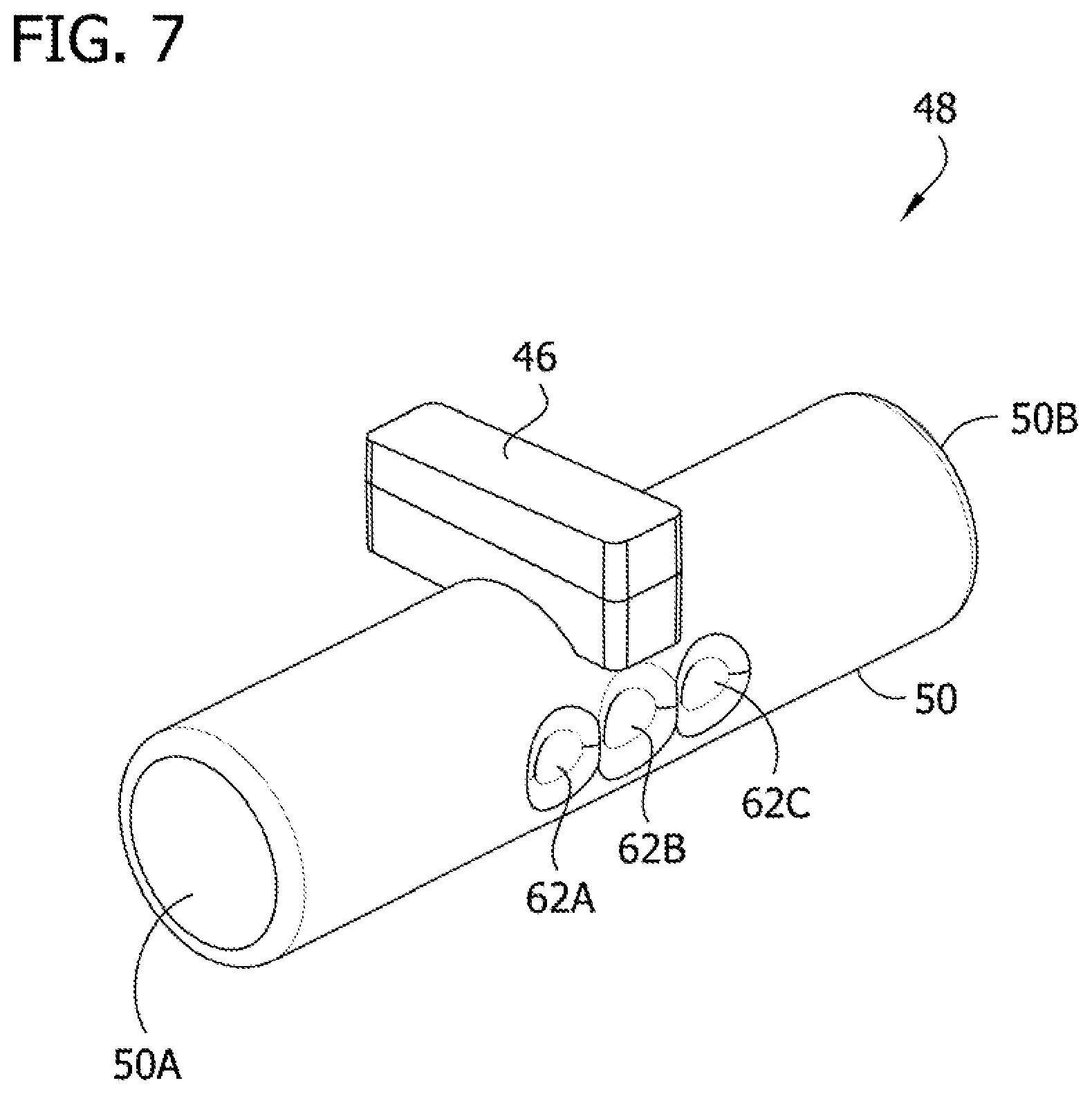 Patent US11841108 Figure 7 – Multi-legged equipment support having leg angle adjustment