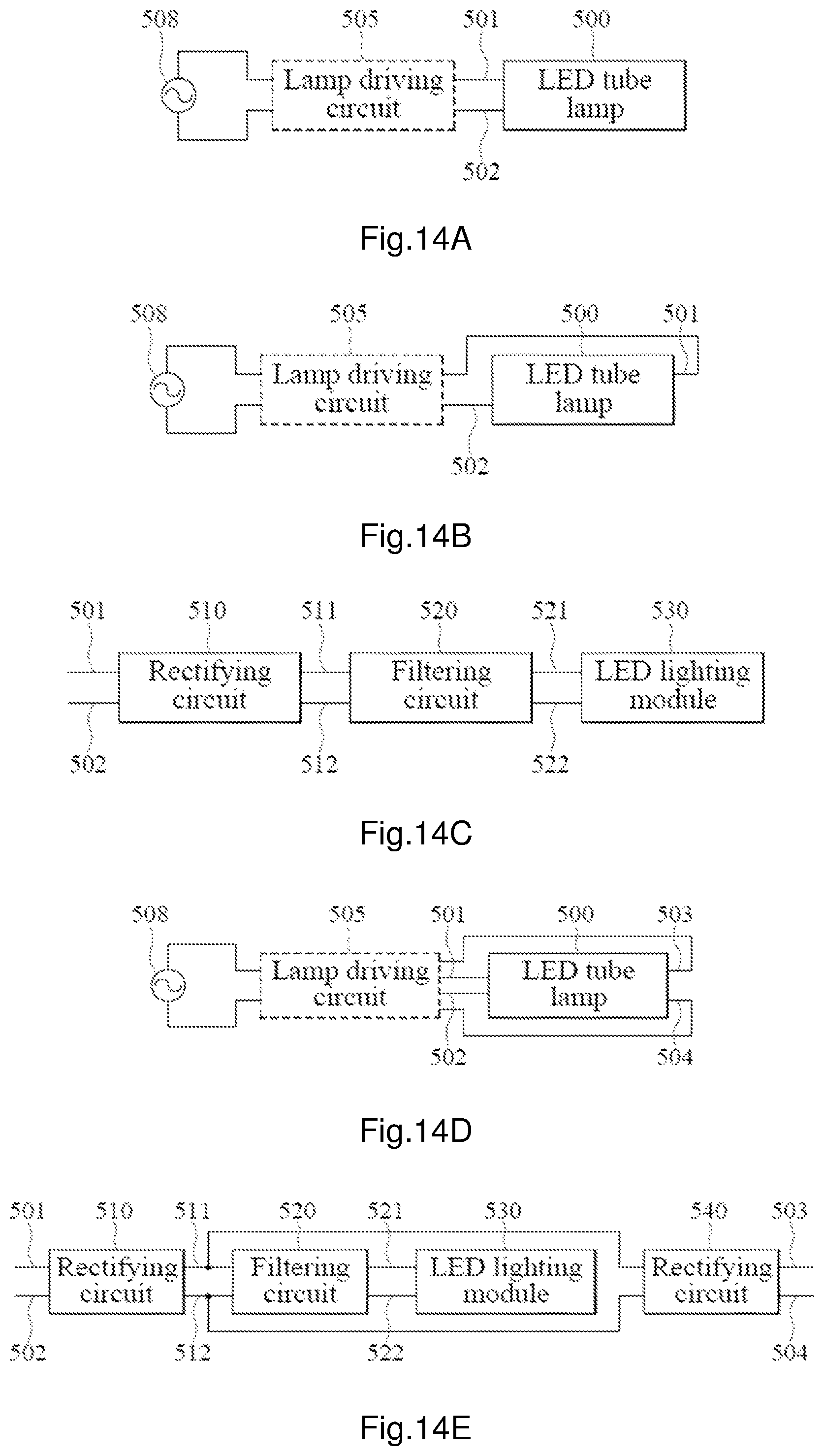 Patent US11841113 Figure 7 – LED lamp and its power source module