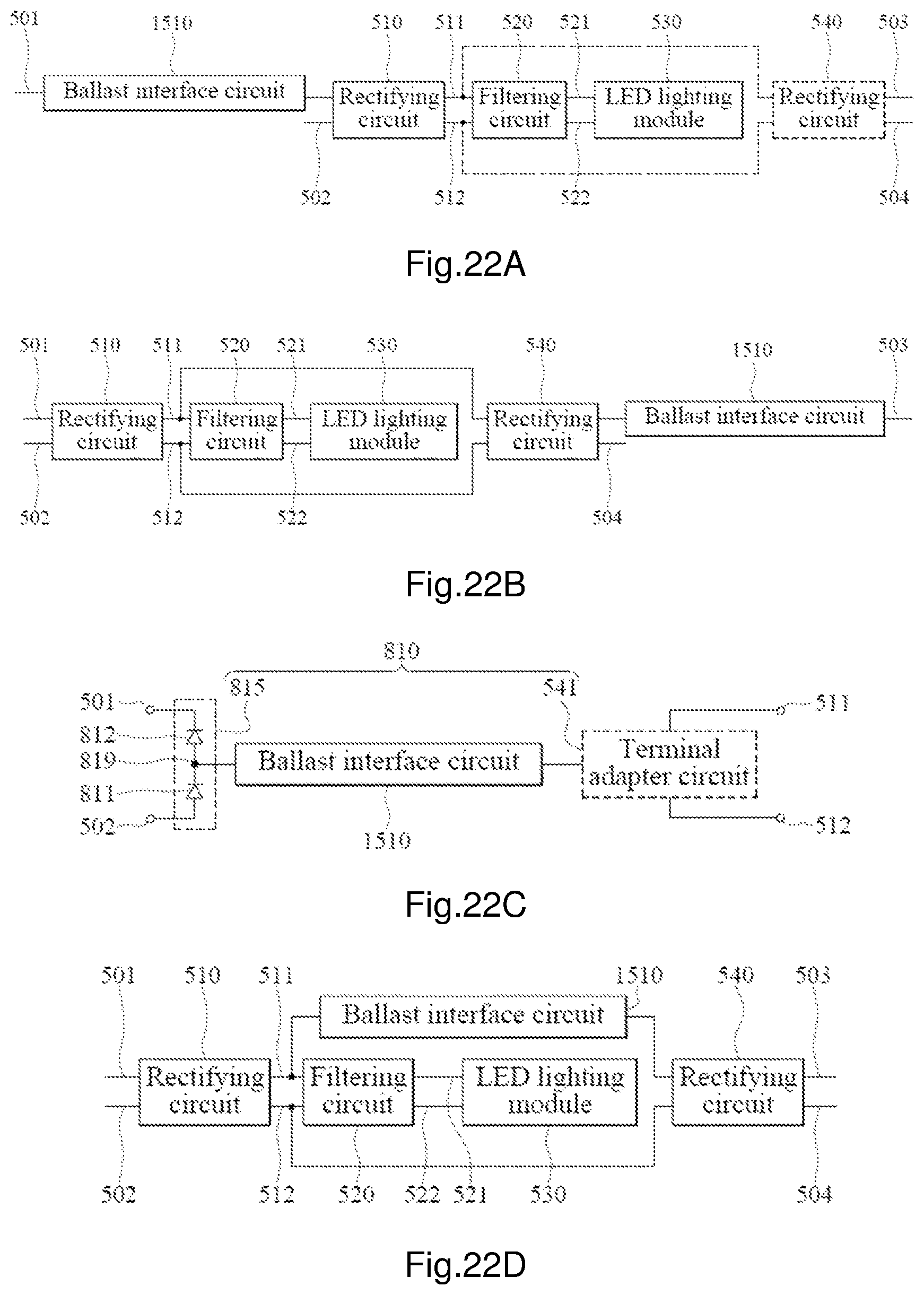Patent US11841113 Figure 12 – LED lamp and its power source module