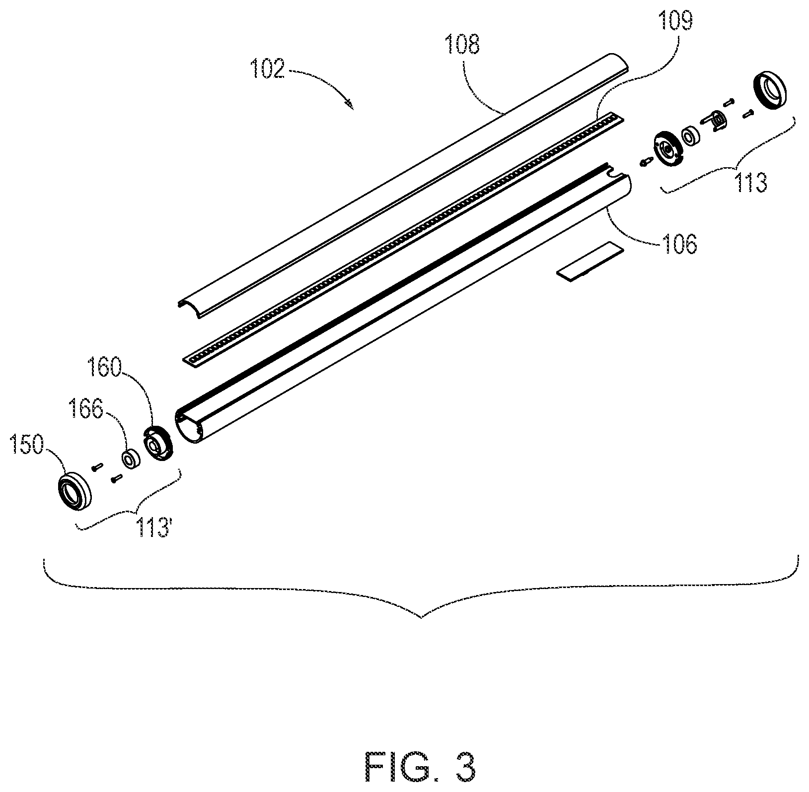 Patent US11841118 Figure 2 – Modular light bar assembly