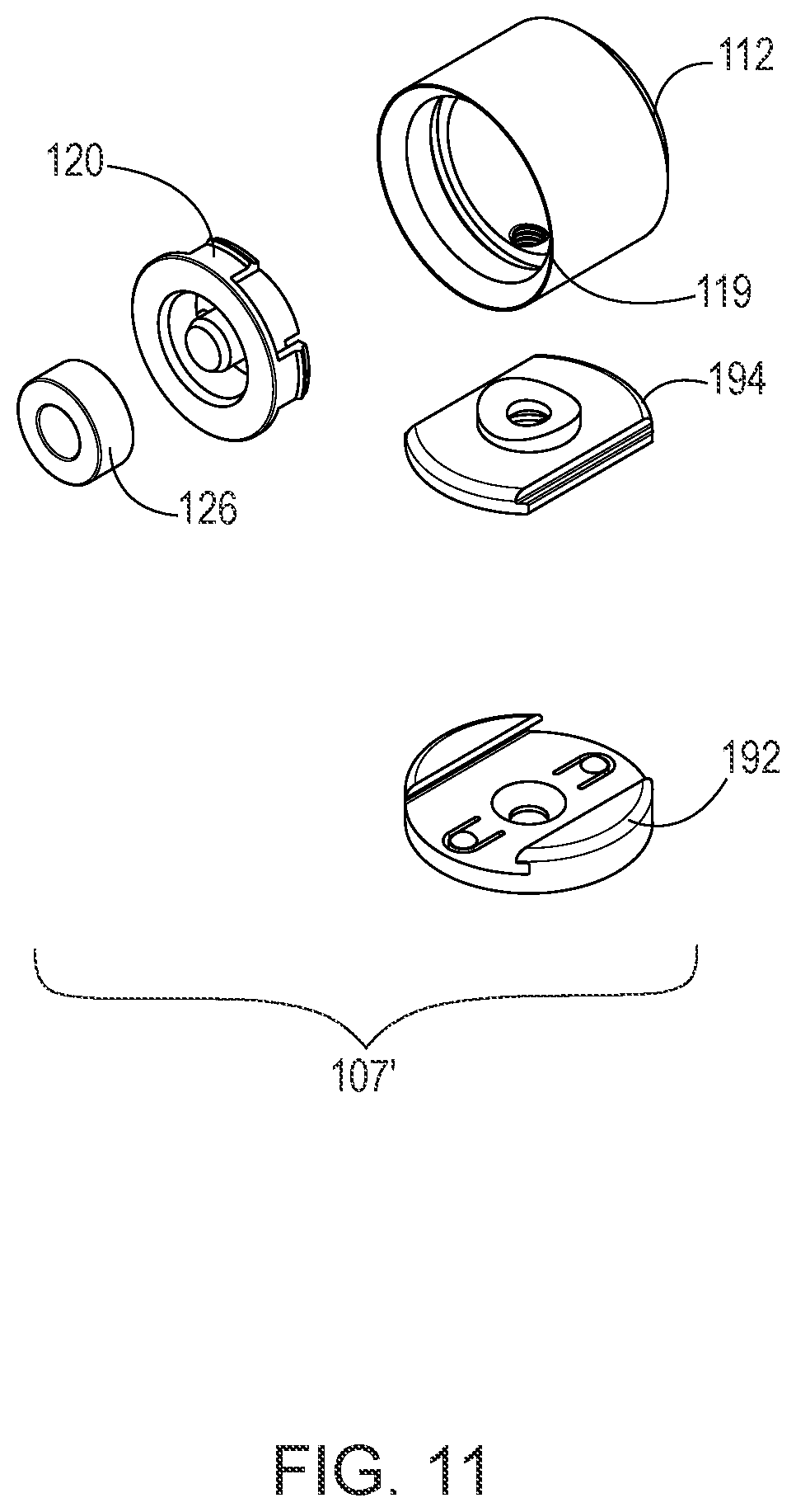 Patent US11841118 Figure 8 – Modular light bar assembly