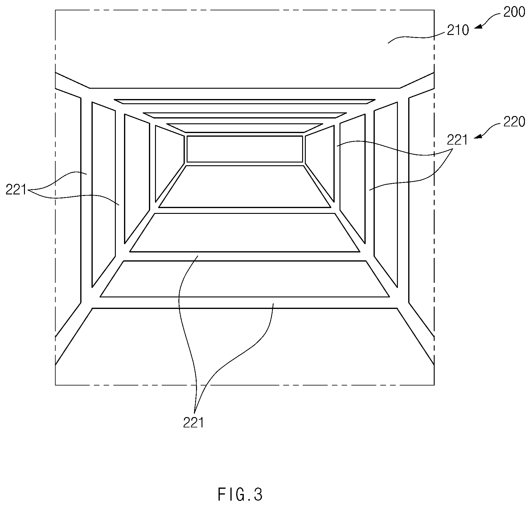 Patent US11841119 Figure 4 – Lamp for vehicle