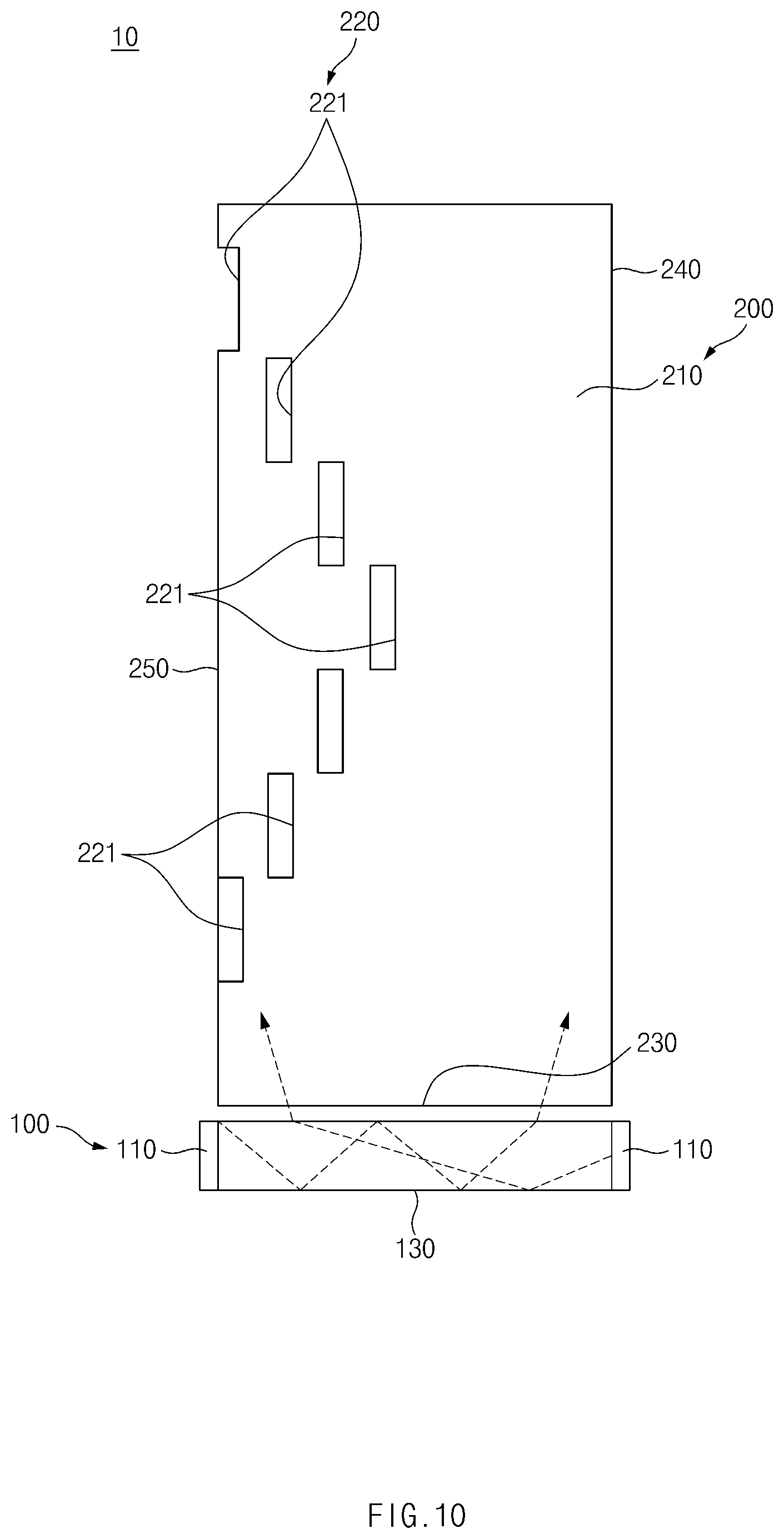 Patent US11841119 Figure 11 – Lamp for vehicle