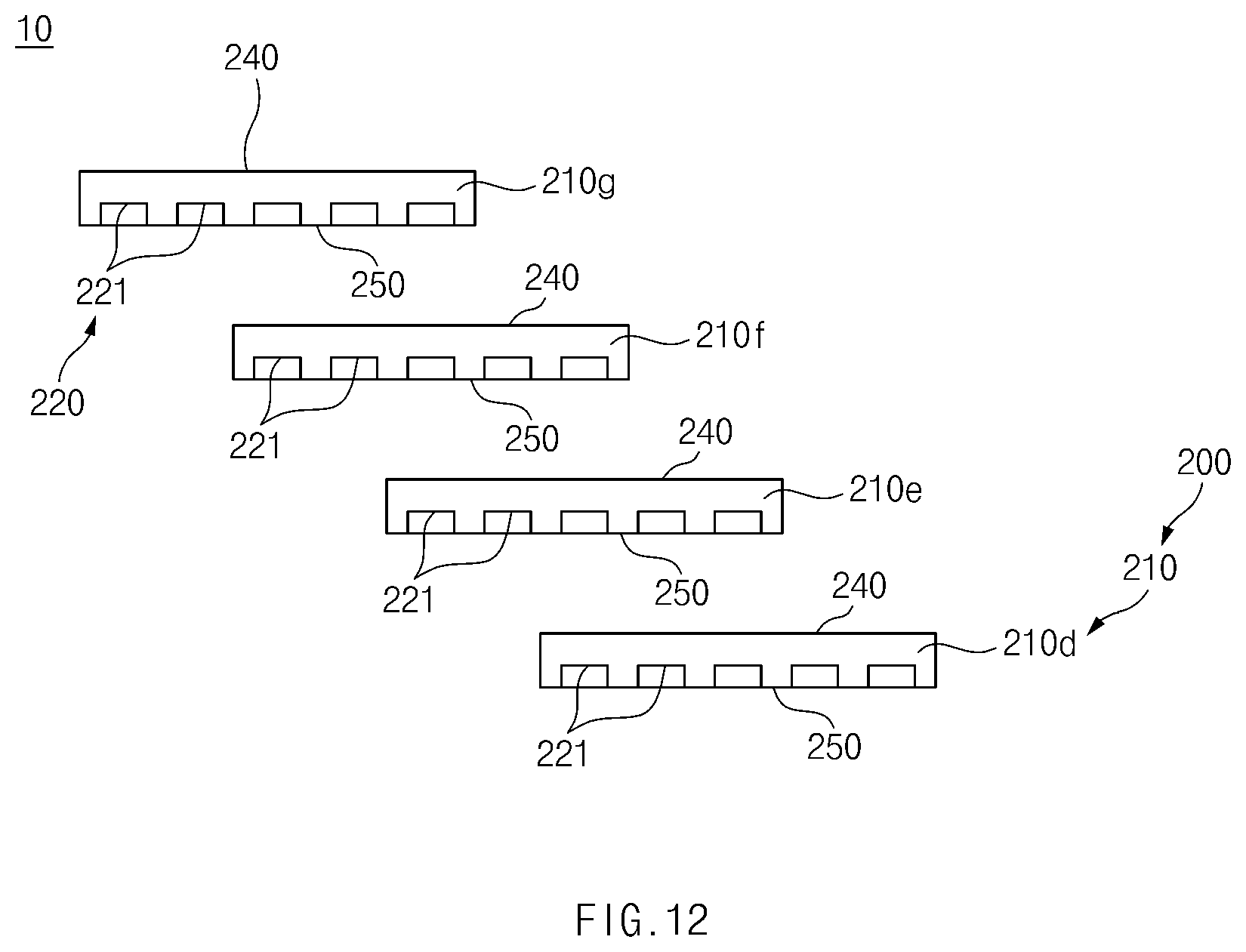 Patent US11841119 Figure 13 – Lamp for vehicle