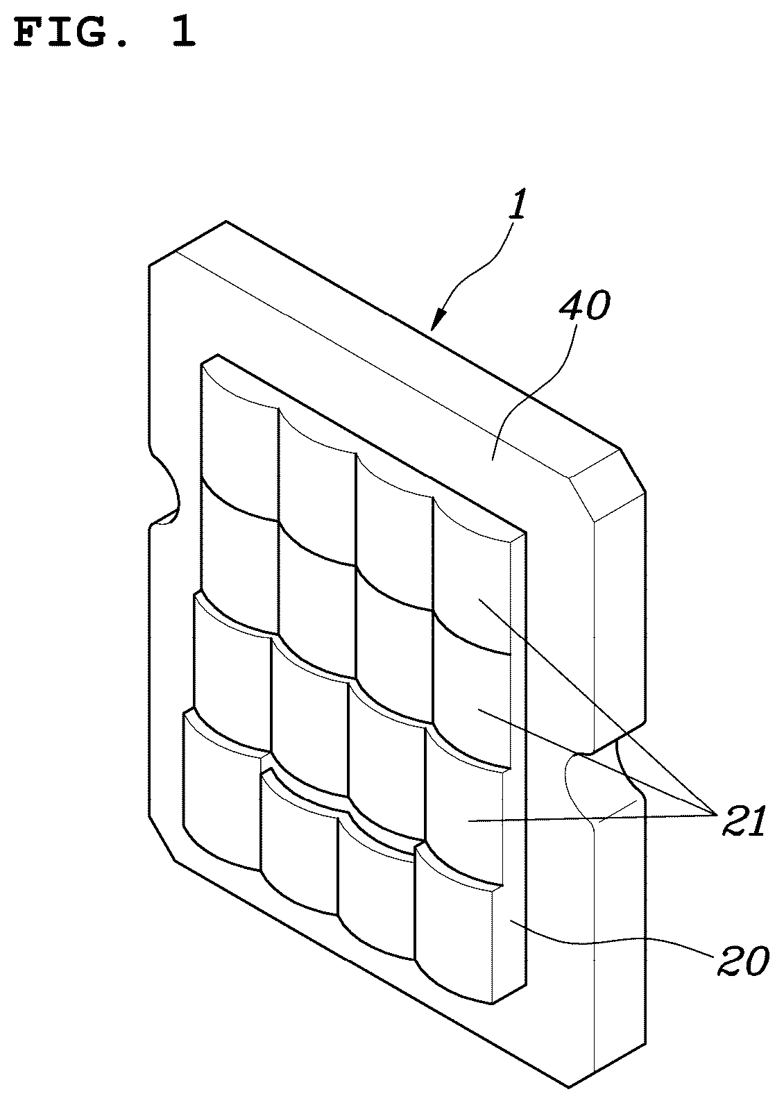 Patent US11841120 Figure 1 – Light-distributing lens and lighting module using the same