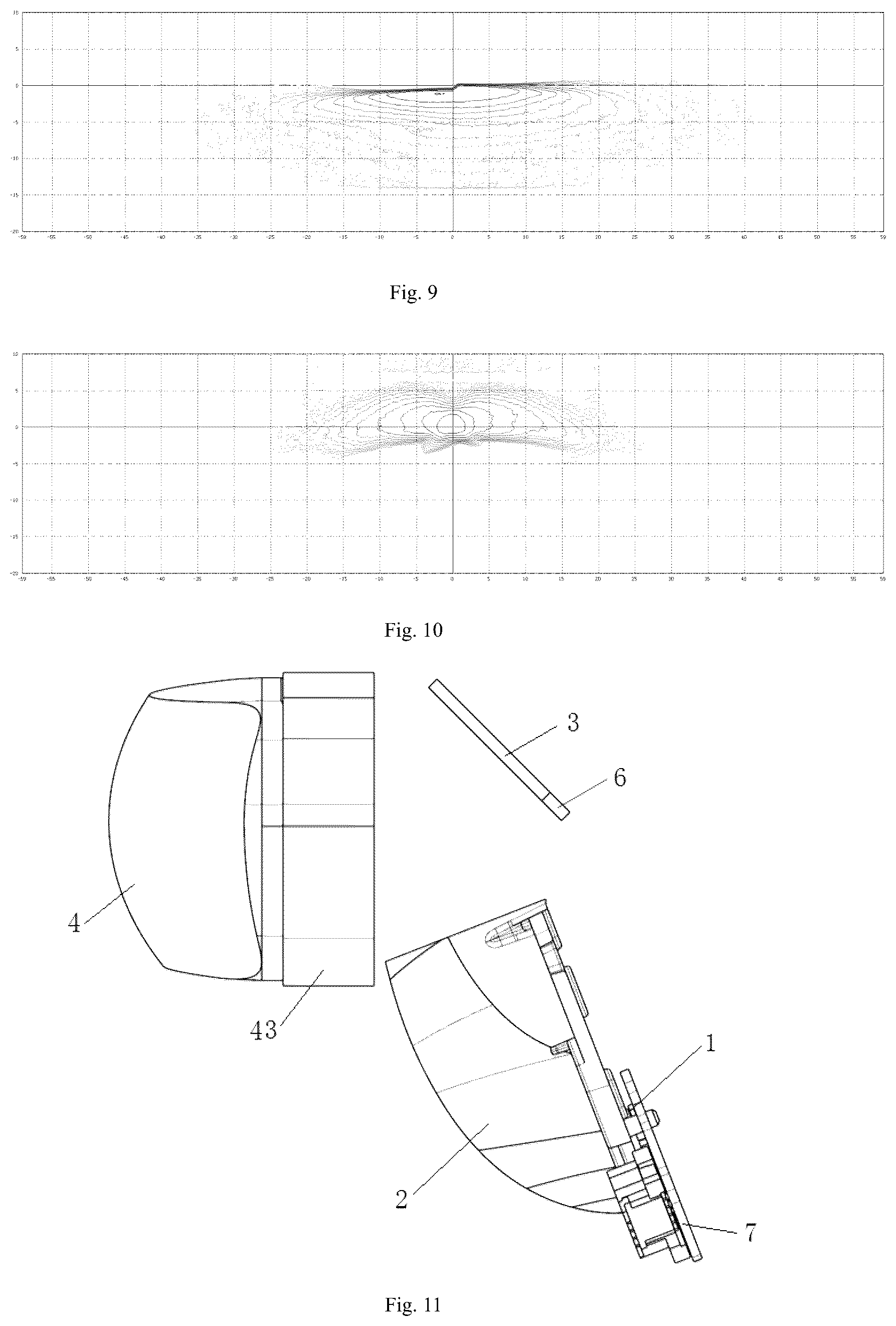 Patent US11841121 Figure 5 – Reflection-type headlamp module, headlamp module, headlamp and vehicle