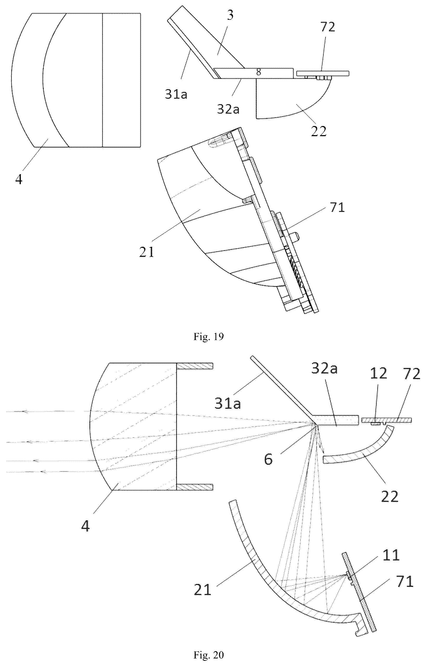 Patent US11841121 Figure 9 – Reflection-type headlamp module, headlamp module, headlamp and vehicle