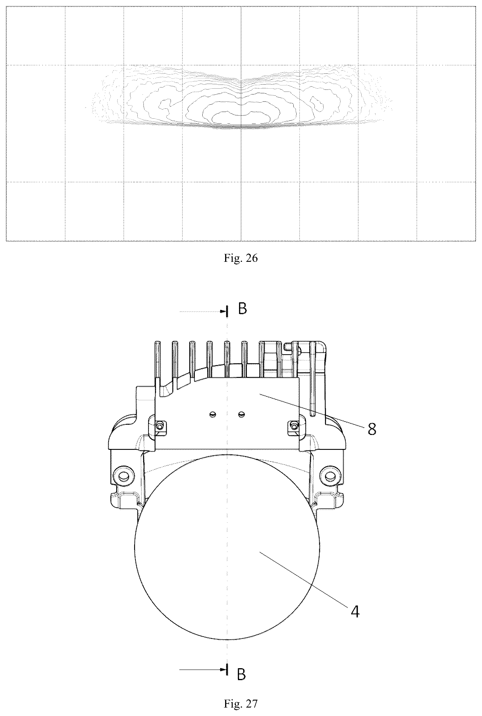 Patent US11841121 Figure 12 – Reflection-type headlamp module, headlamp module, headlamp and vehicle
