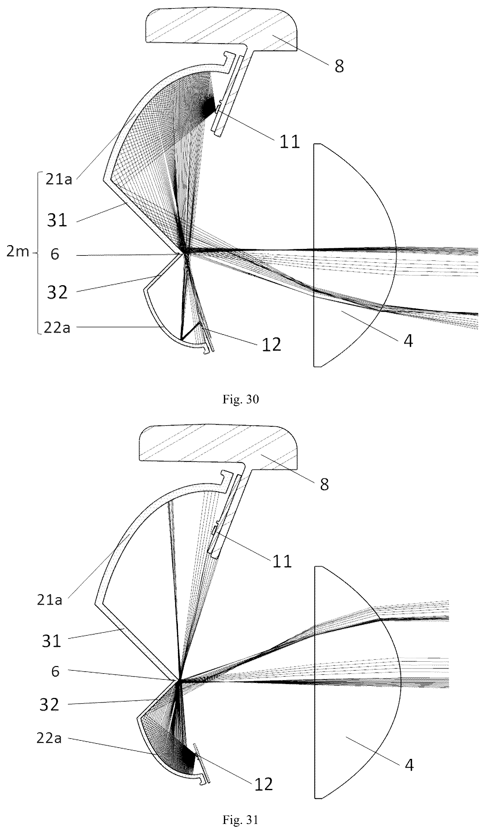 Patent US11841121 Figure 14 – Reflection-type headlamp module, headlamp module, headlamp and vehicle