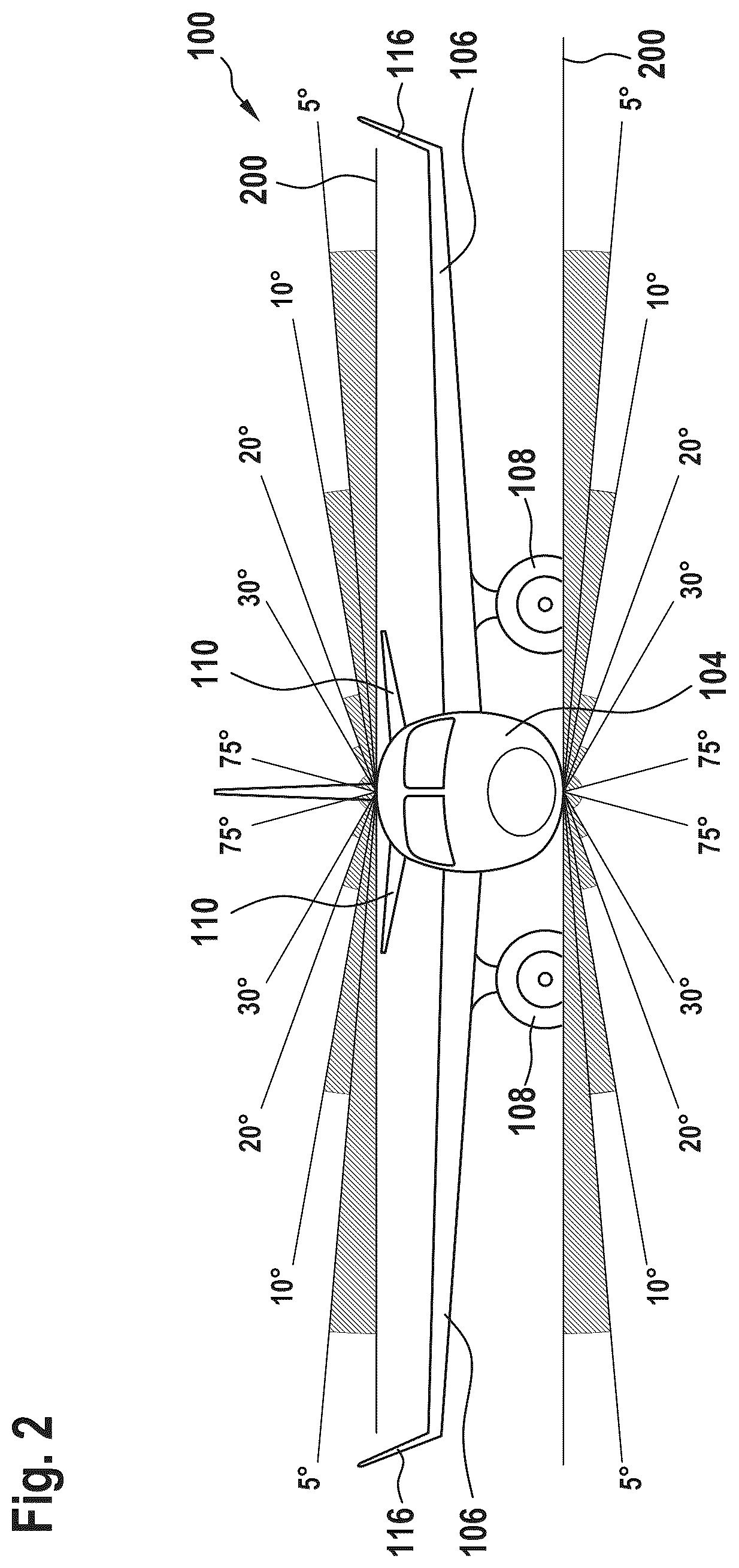 Patent US11841124 Figure 2 – Aircraft beacon light, method of operating an aircraft beacon light, and method of producing an aircraft beacon light