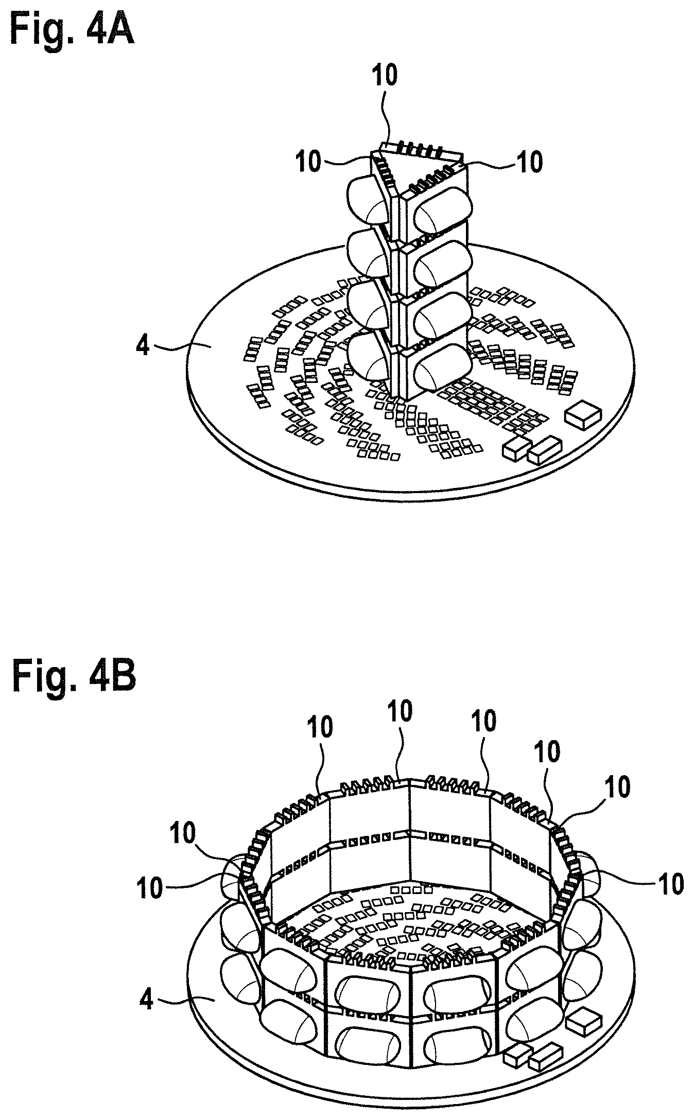 Patent US11841124 Figure 4 – Aircraft beacon light, method of operating an aircraft beacon light, and method of producing an aircraft beacon light