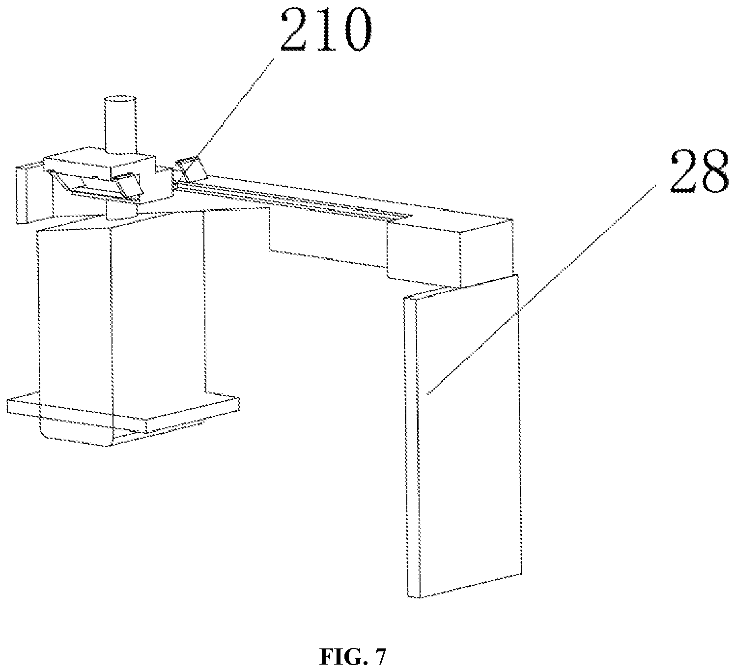 Patent US11841127 Figure 7 – Projection lamp with quick locking and self-detection functions