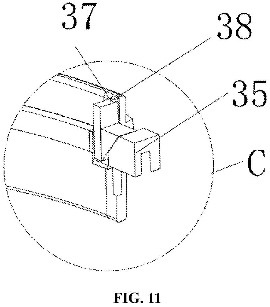 Patent US11841127 Figure 11 – Projection lamp with quick locking and self-detection functions