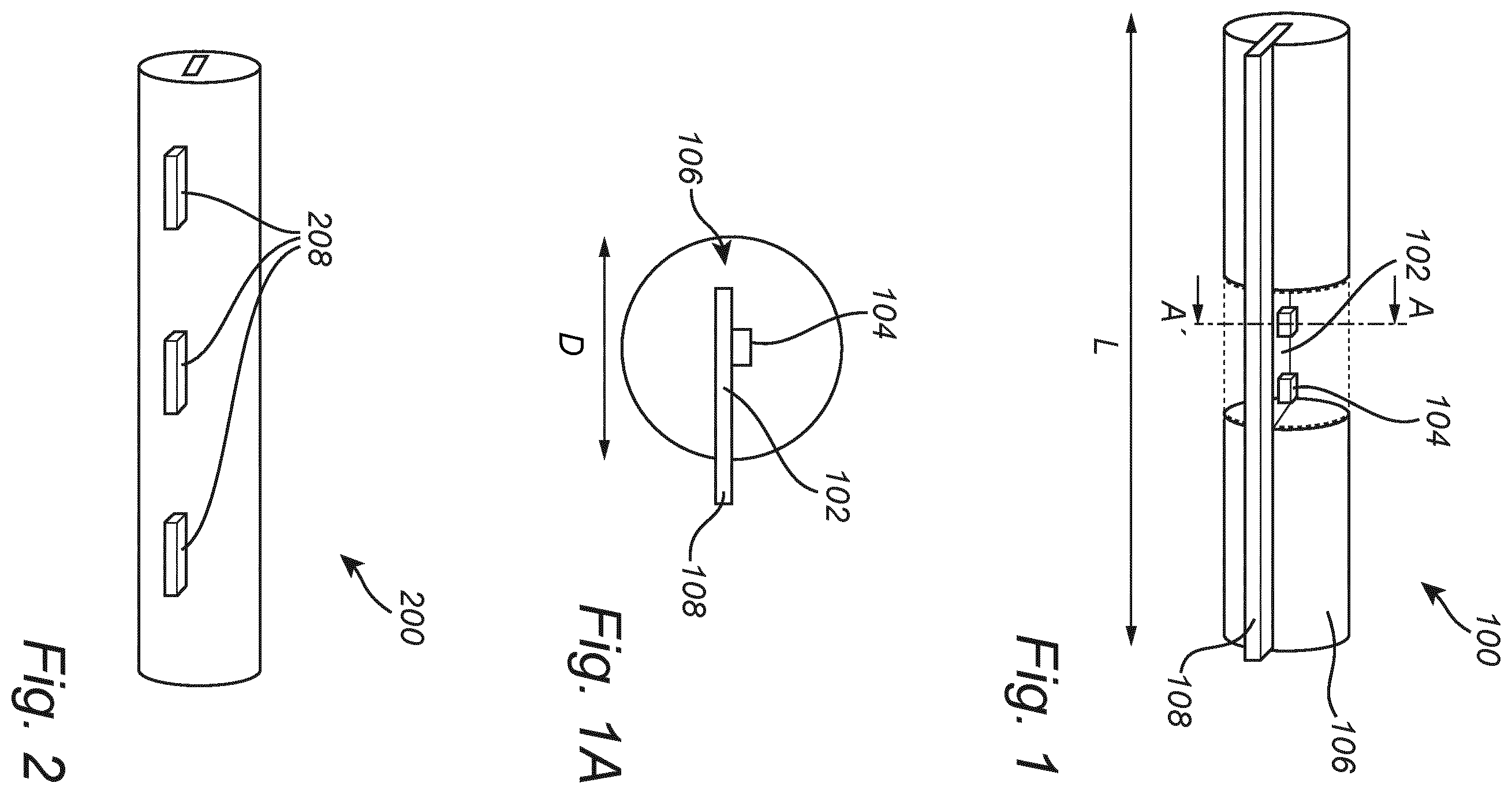 Patent US11841129 Figure 1 – Flexible light emitting diode filament comprising at least one alignment member
