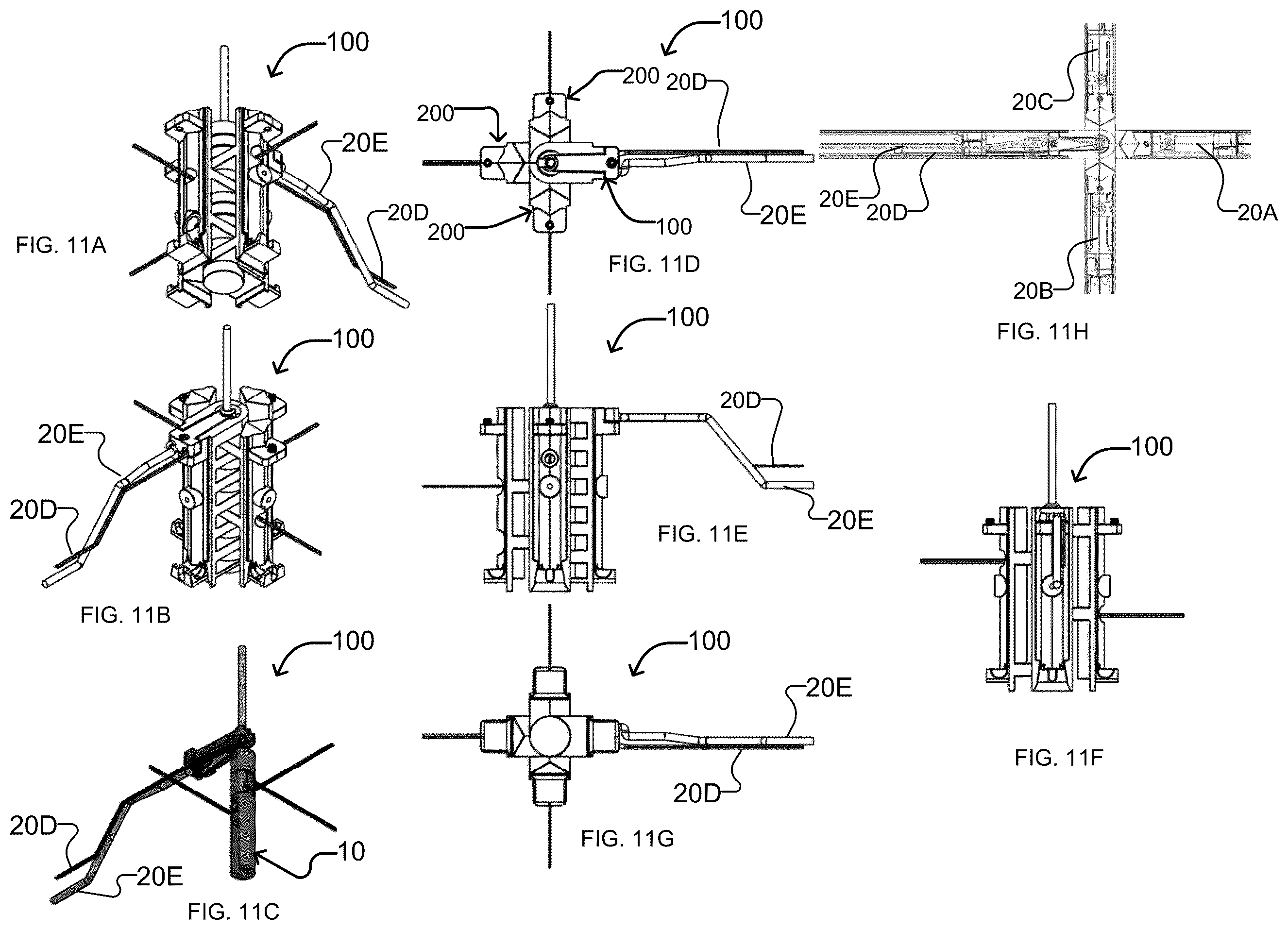 Patent US11841131 Figure 11 – Joint assembly for luminaires