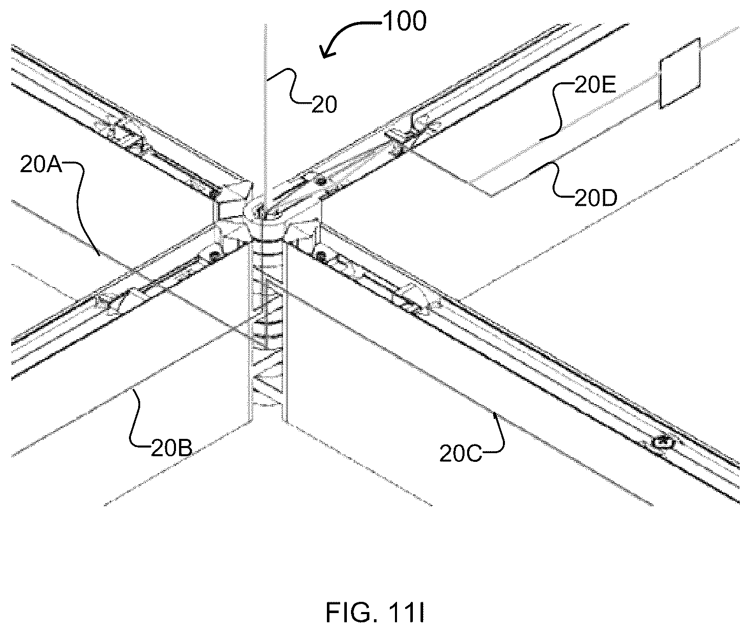 Patent US11841131 Figure 12 – Joint assembly for luminaires