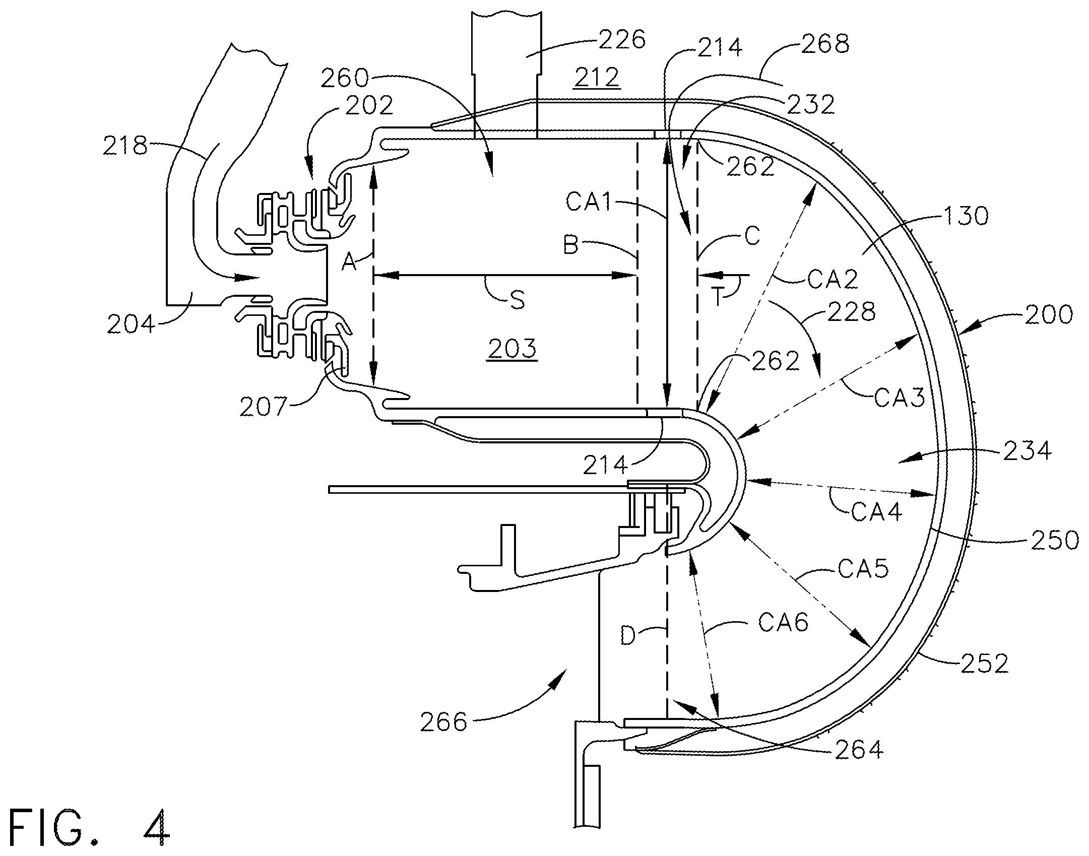 Patent US11841141 Figure 4 – Reverse flow combustor