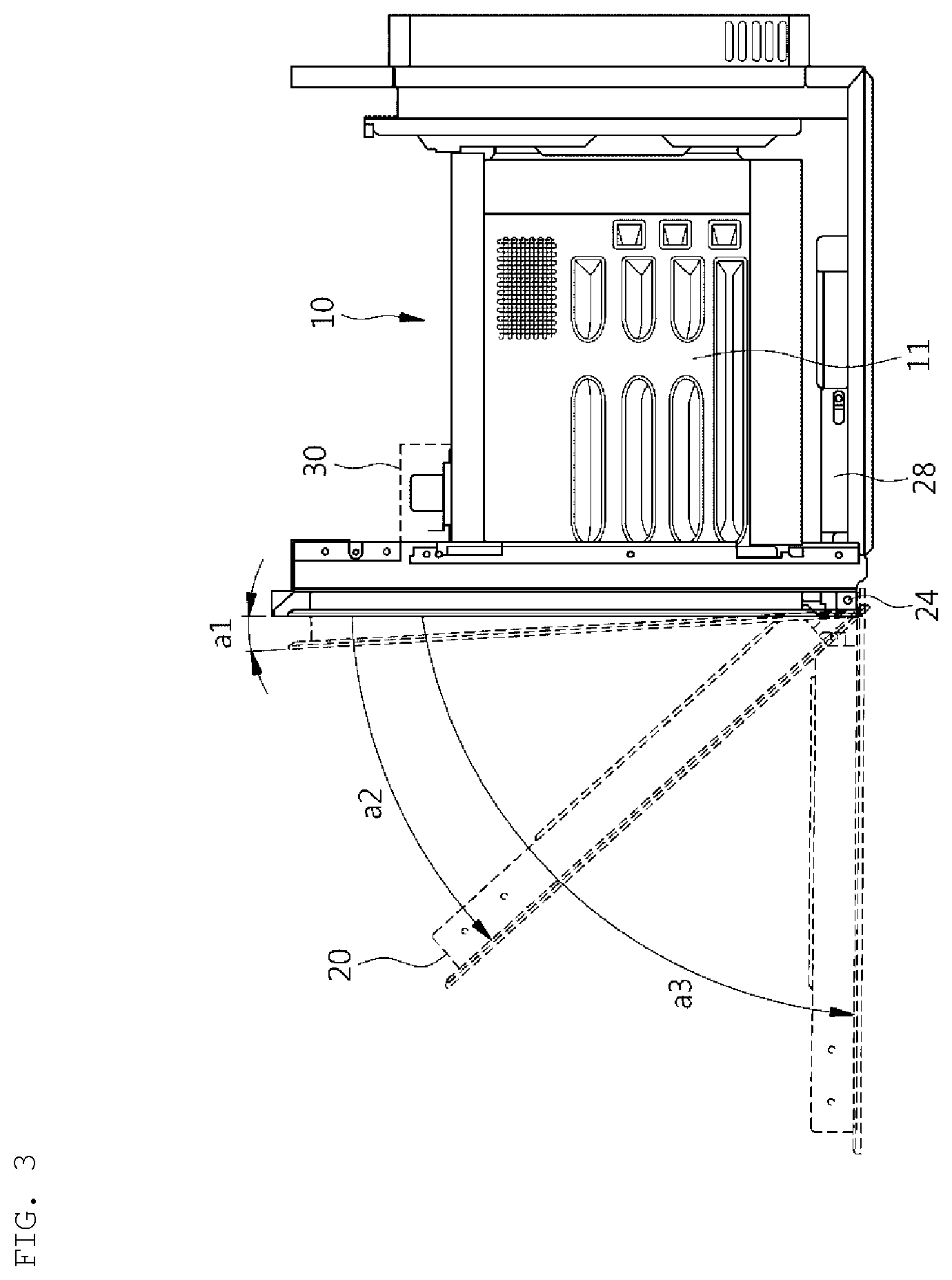 Patent US11841144 Figure 3 – Cooking appliance