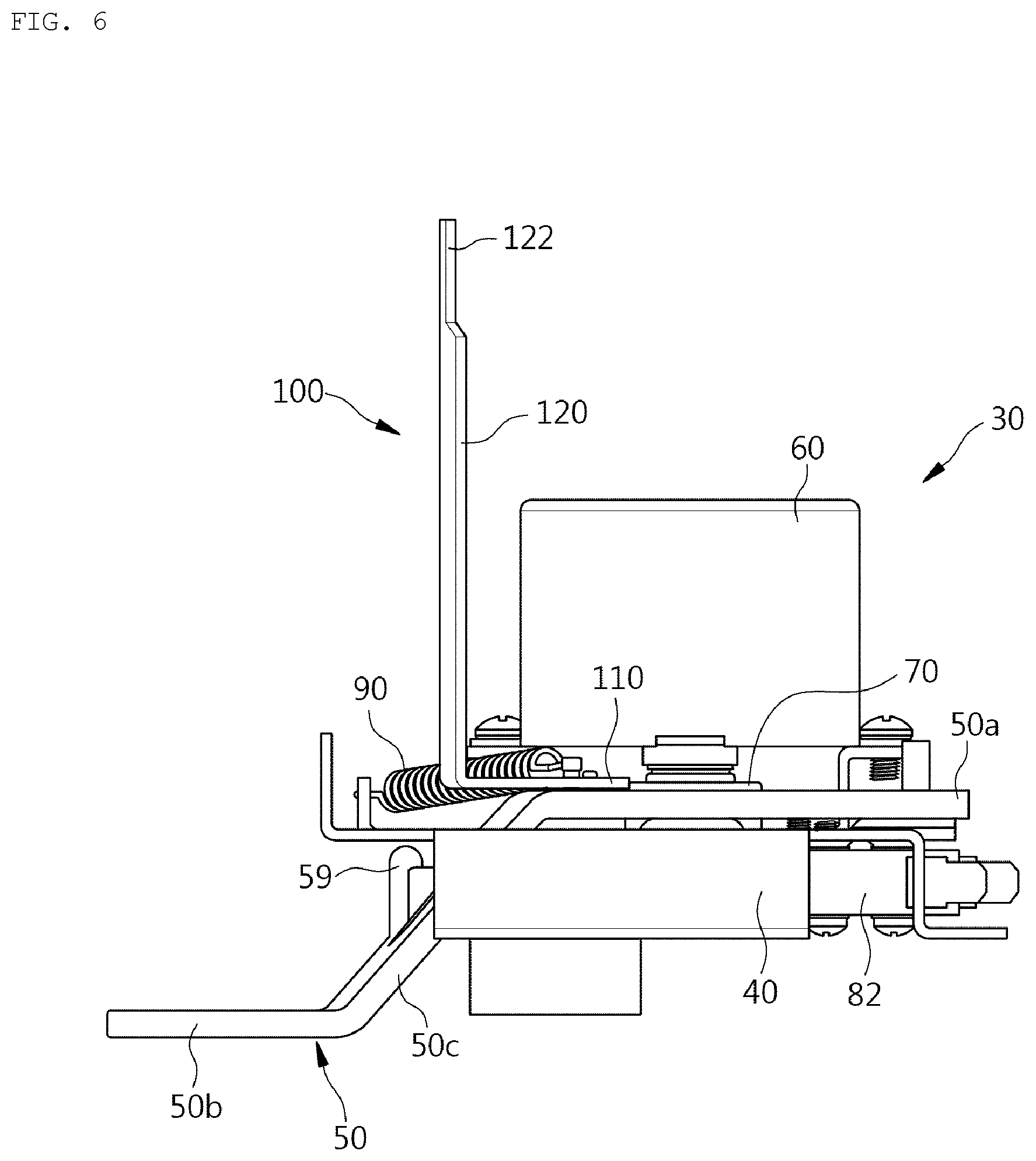 Patent US11841144 Figure 6 – Cooking appliance
