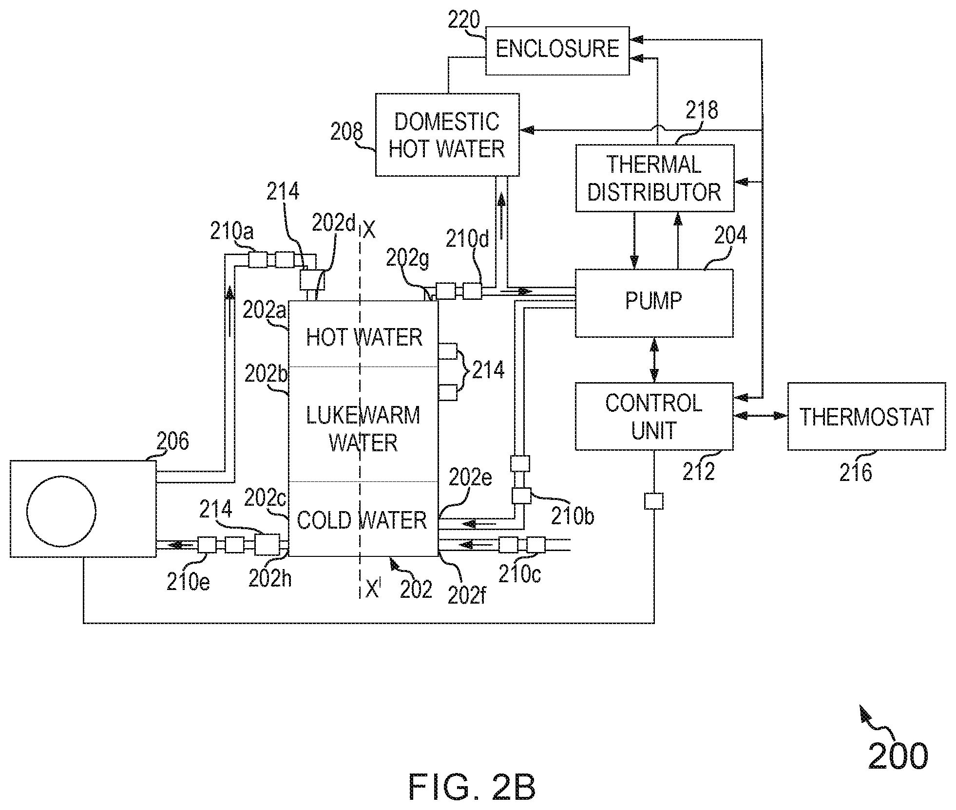 Patent US11841154 Figure 3 – Methods and systems for tracking thermal profile of hot water storage tanks