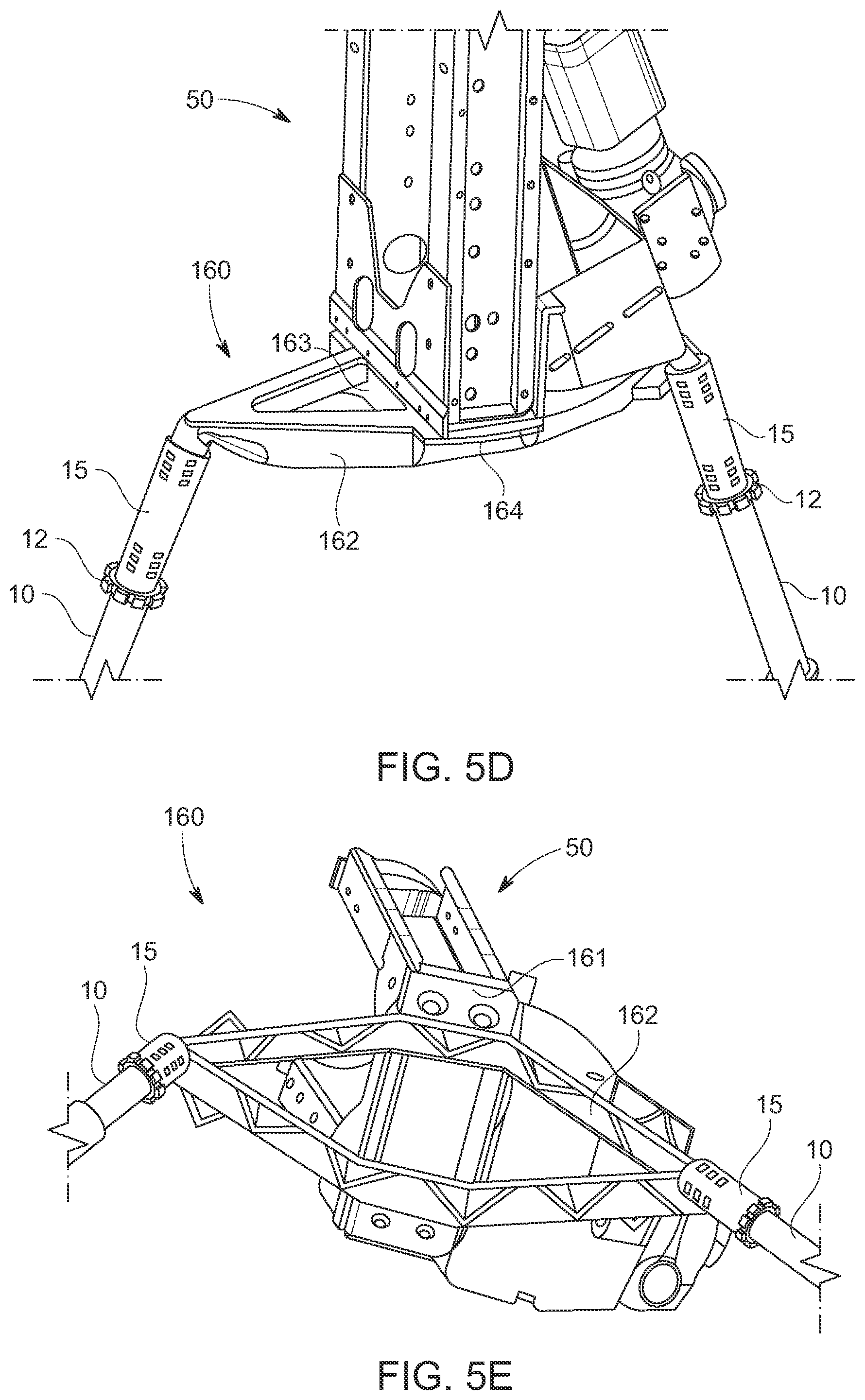 Patent US11841169 Figure 9 – Tracker motor support for truss foundations