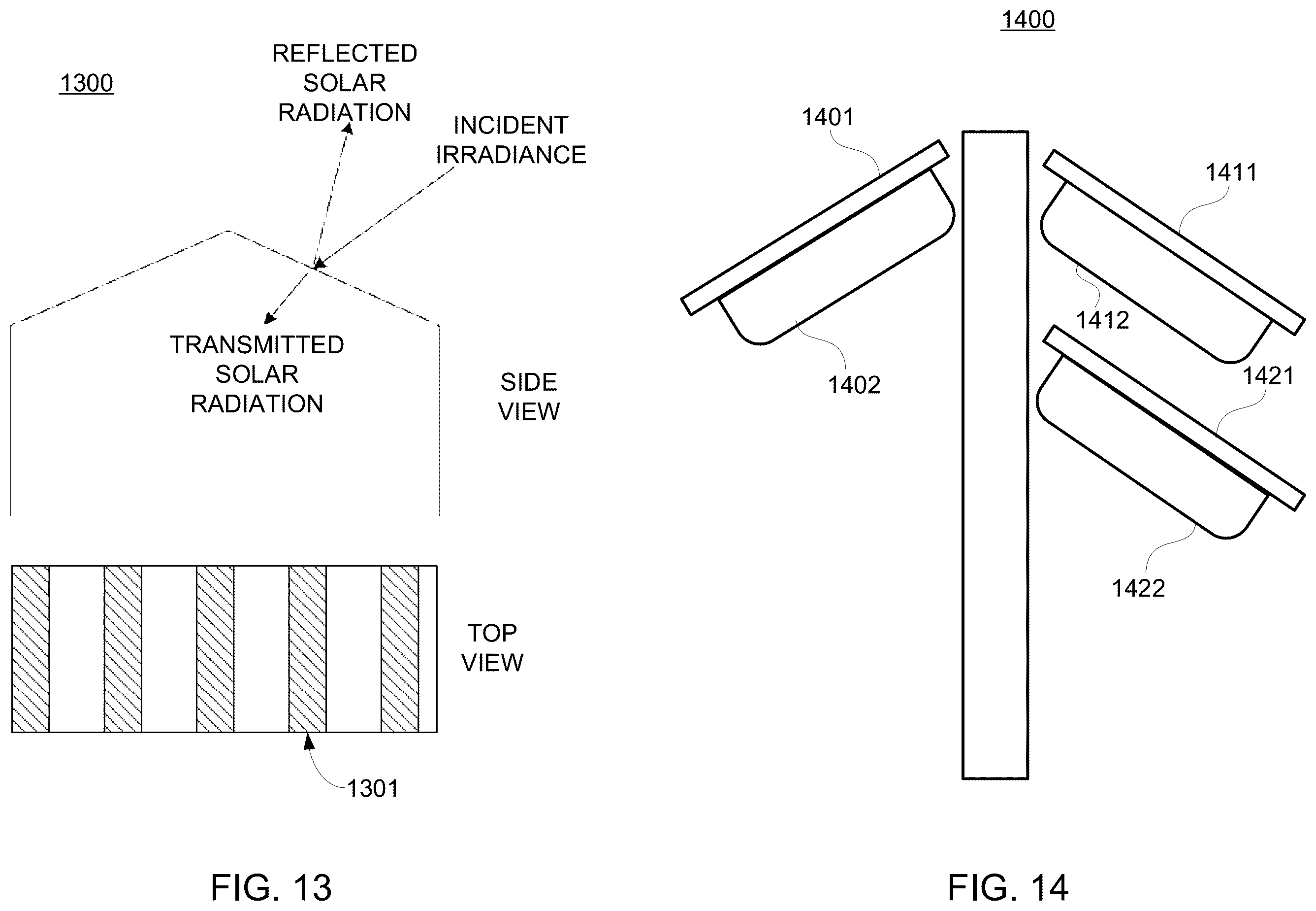 Patent US11841171 Figure 8 – Radiative cooling systems