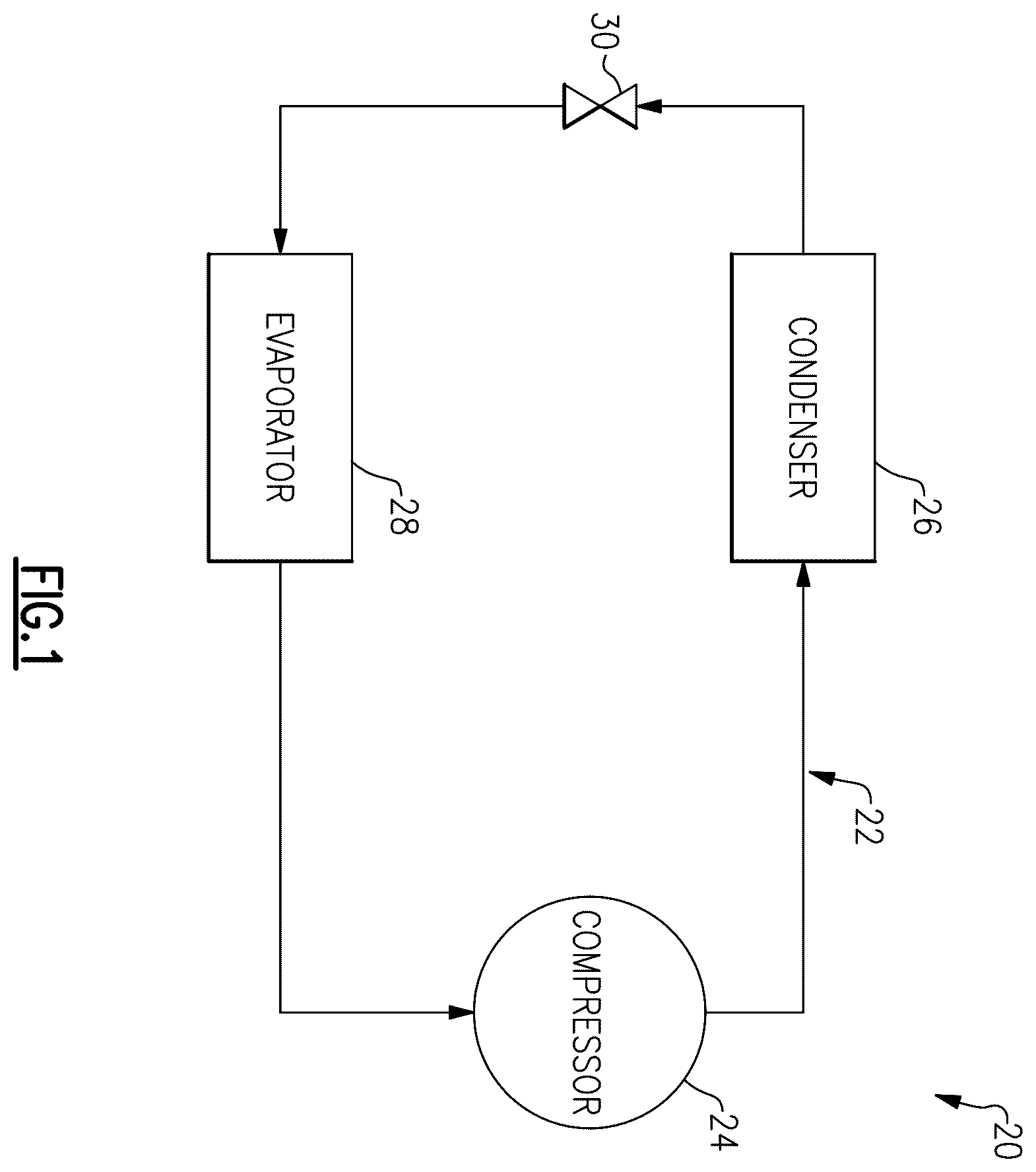 Patent US11841173 — Variable stage compressors — Figure 1