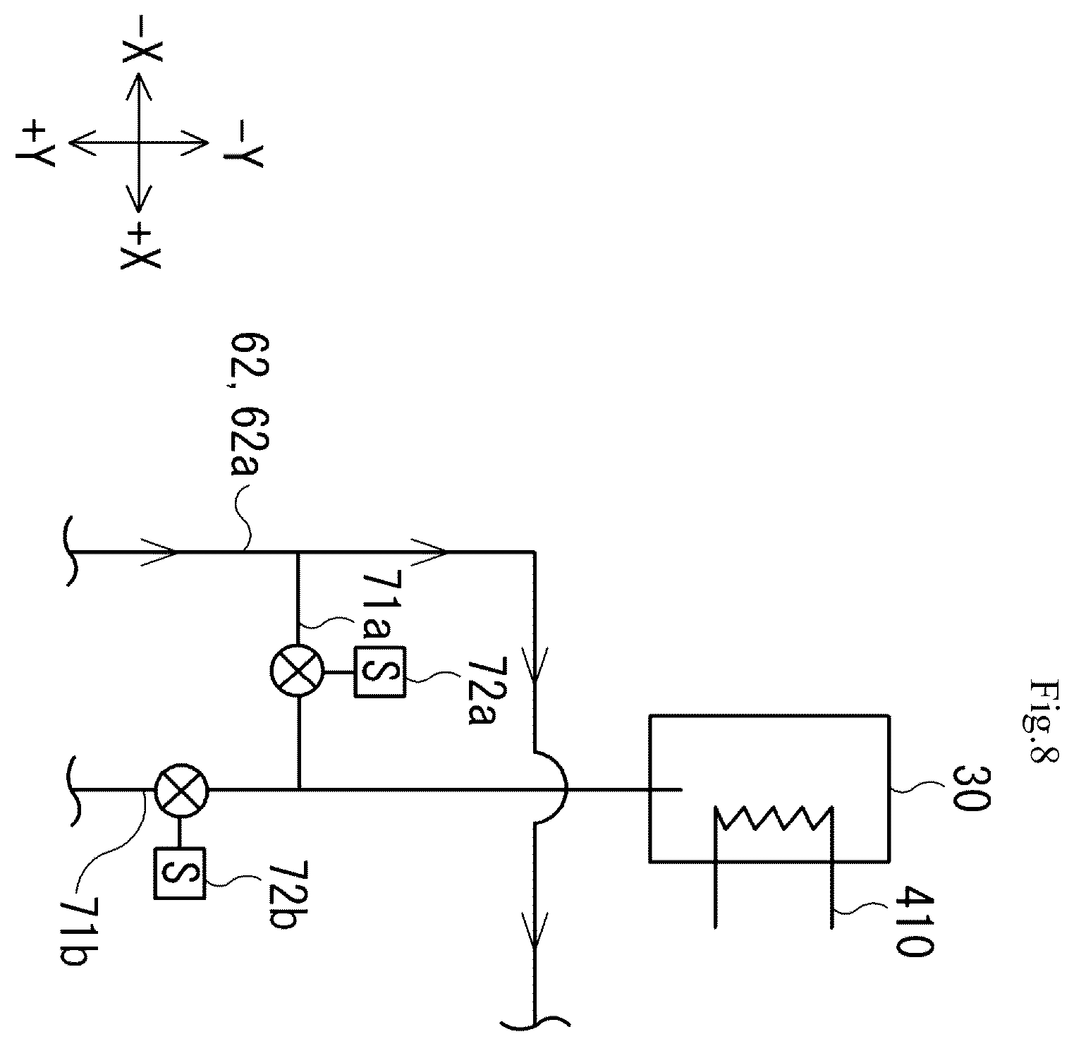 Patent US11841177 Figure 9 – Refrigerant control system and cooling system