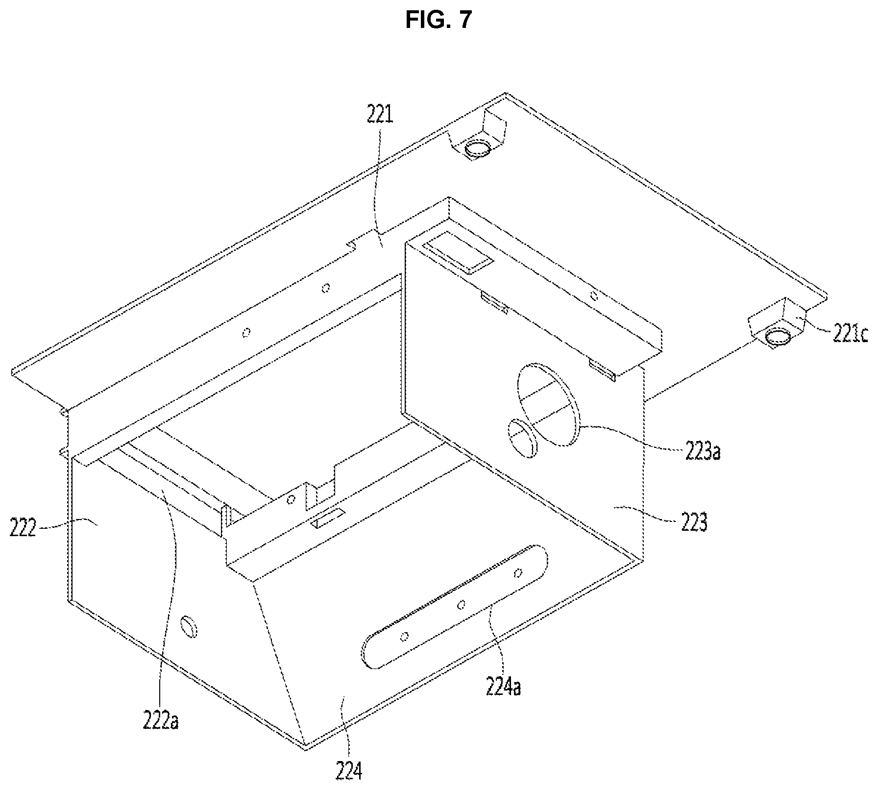 Patent US11841180 Figure 6 – Refrigerator