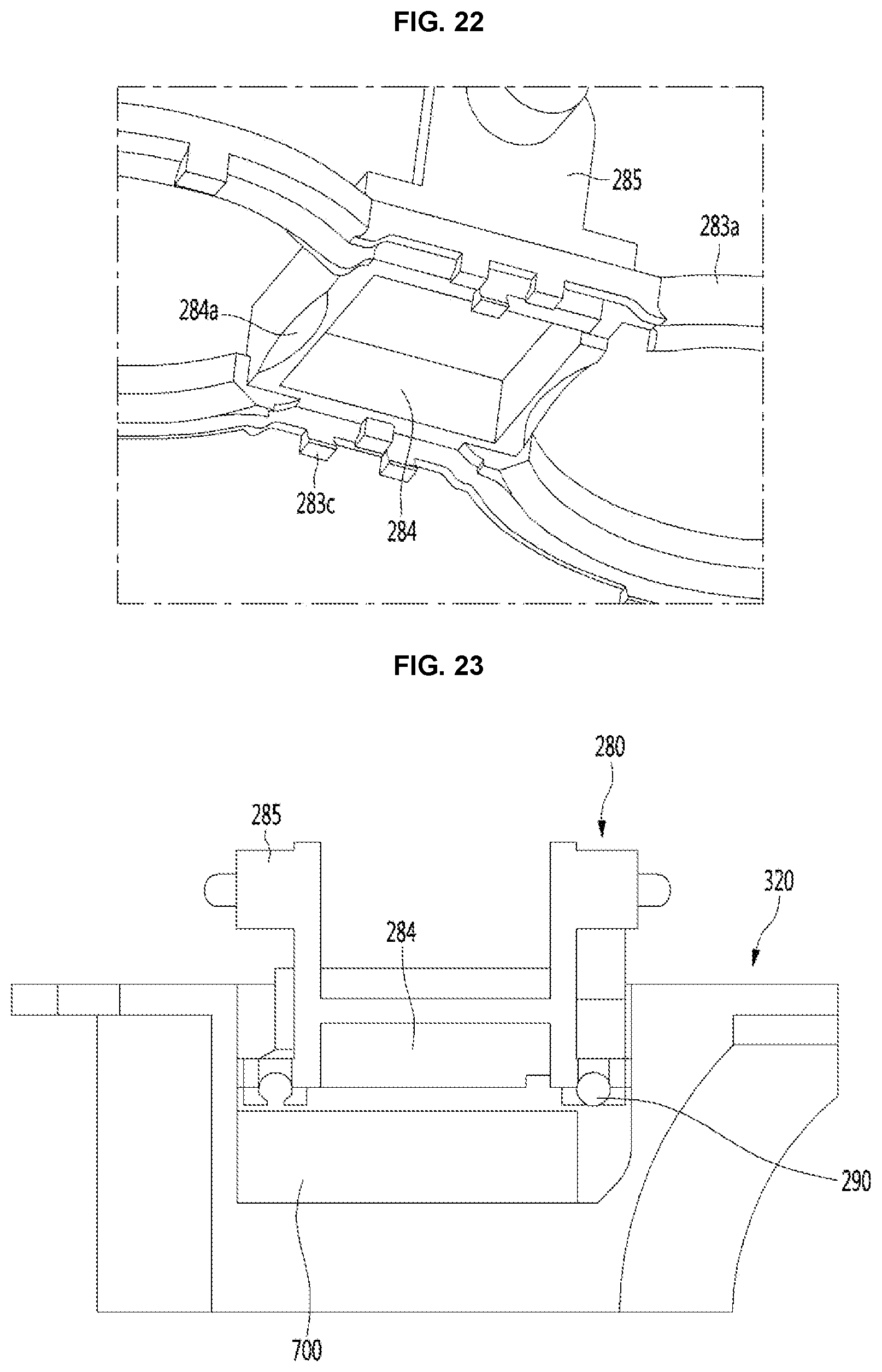 Patent US11841180 Figure 14 – Refrigerator