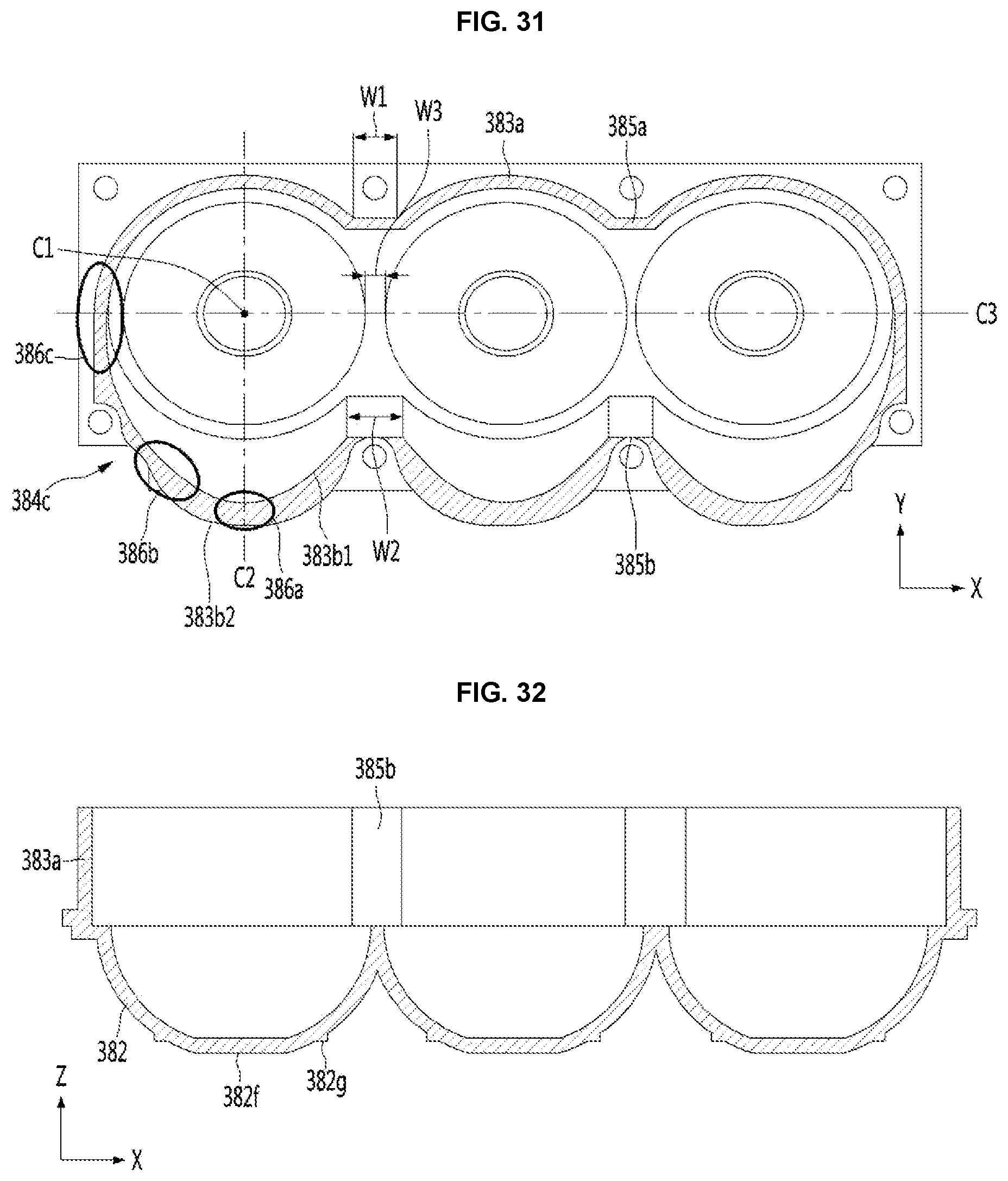 Patent US11841180 Figure 19 – Refrigerator