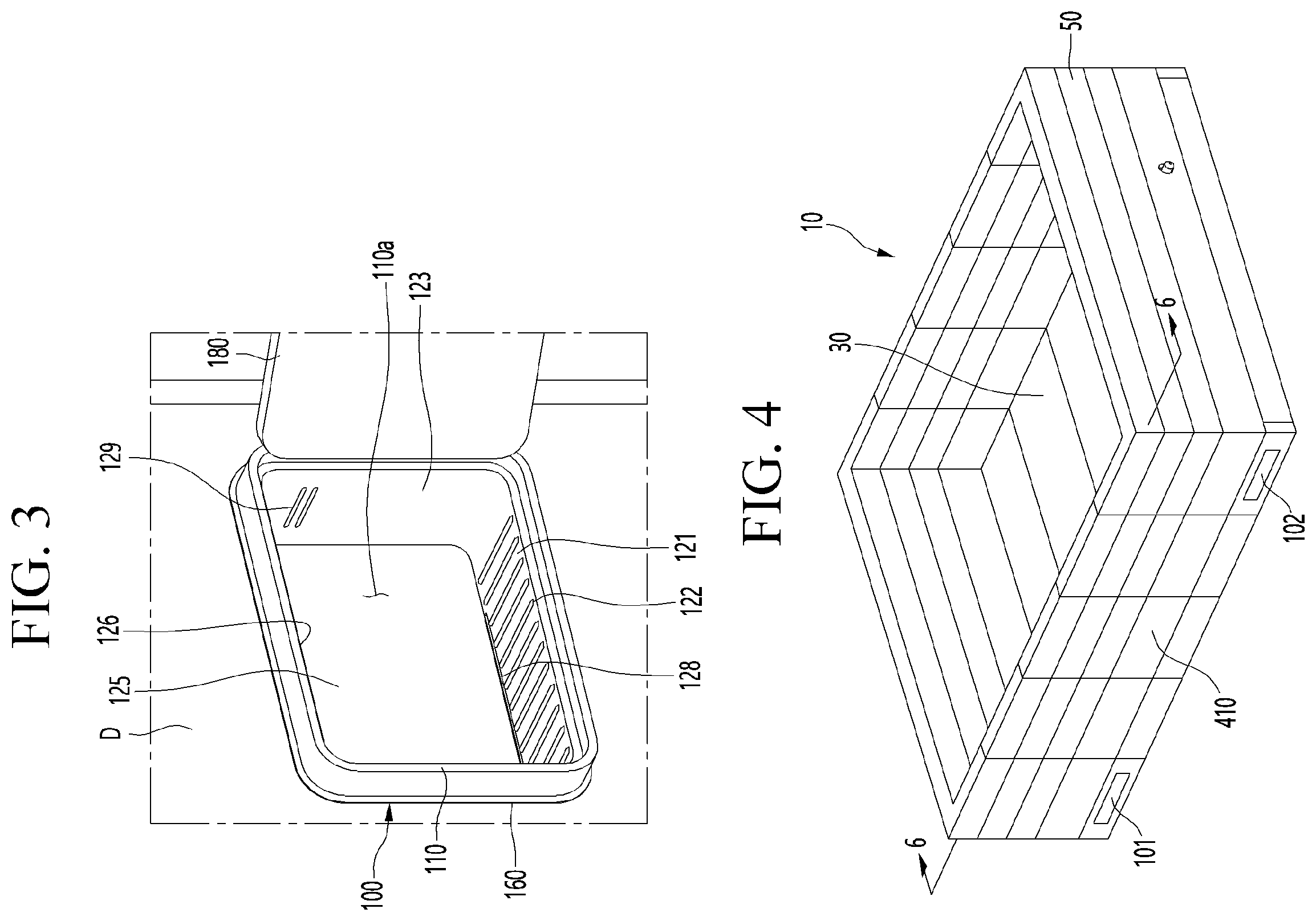 Patent US11841185 Figure 3 – Storage box for refrigerator at entrance