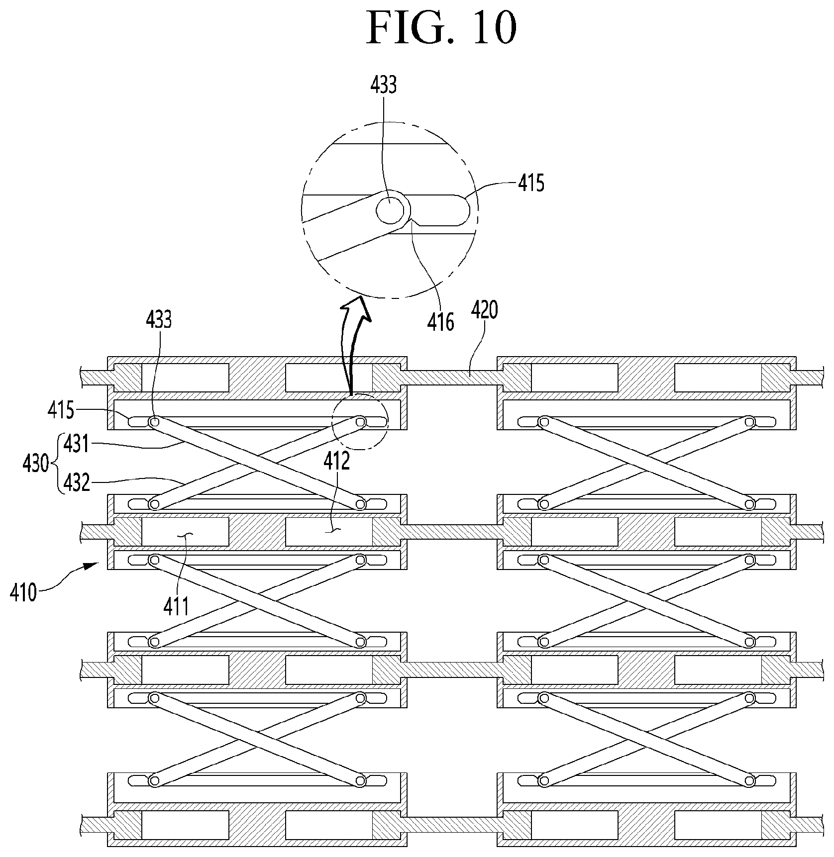 Patent US11841185 Figure 7 – Storage box for refrigerator at entrance