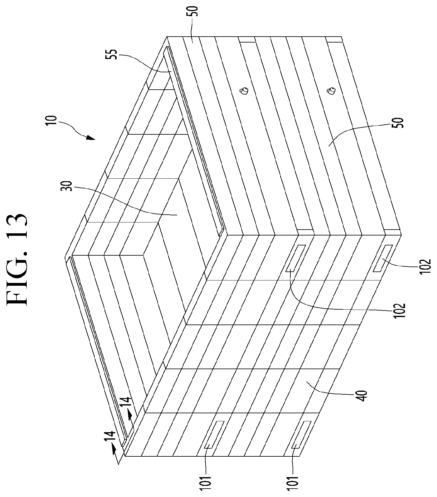 Patent US11841185 Figure 9 – Storage box for refrigerator at entrance