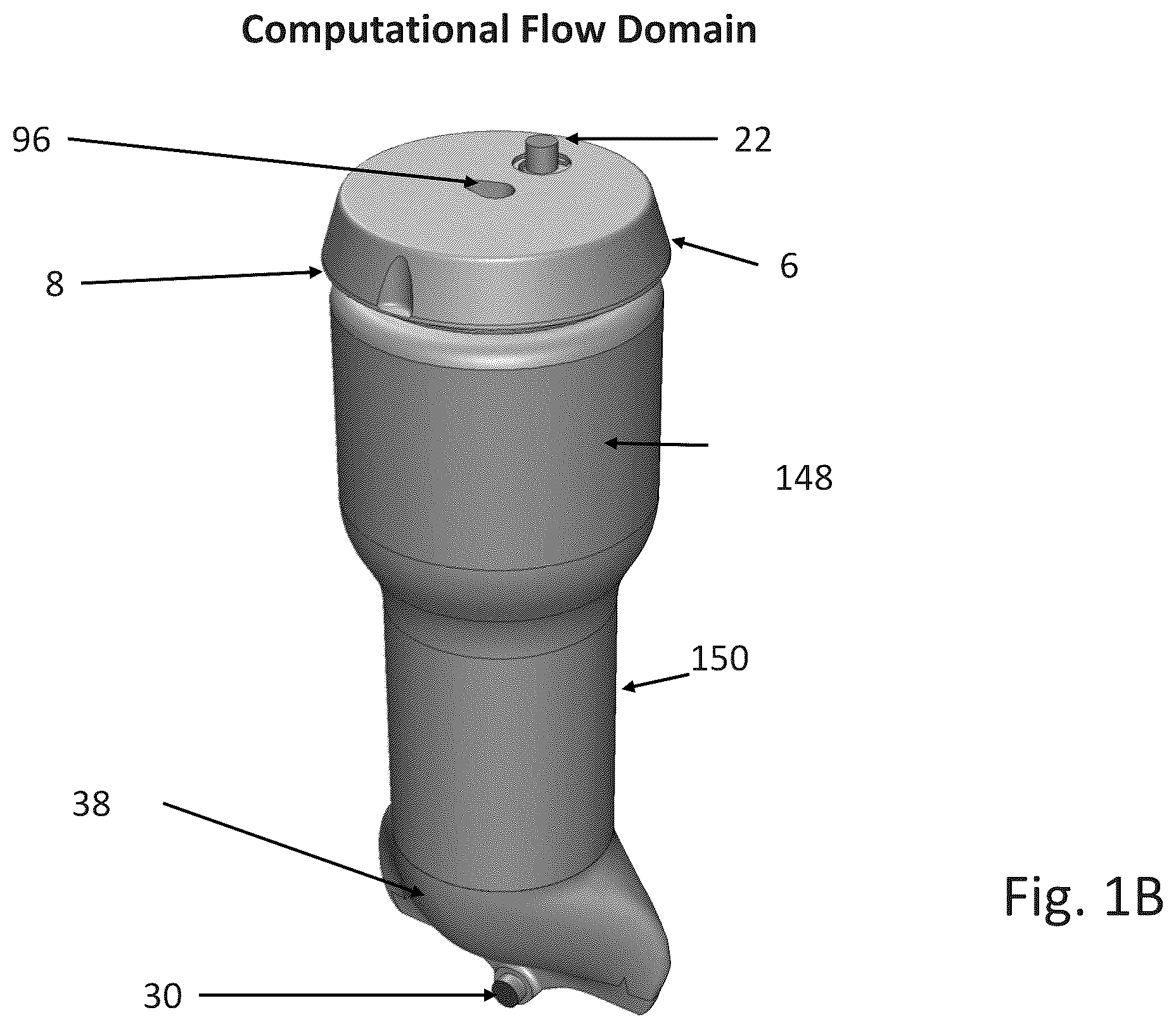 Patent US11841189 Figure 2 – Disposable for a spray drying system