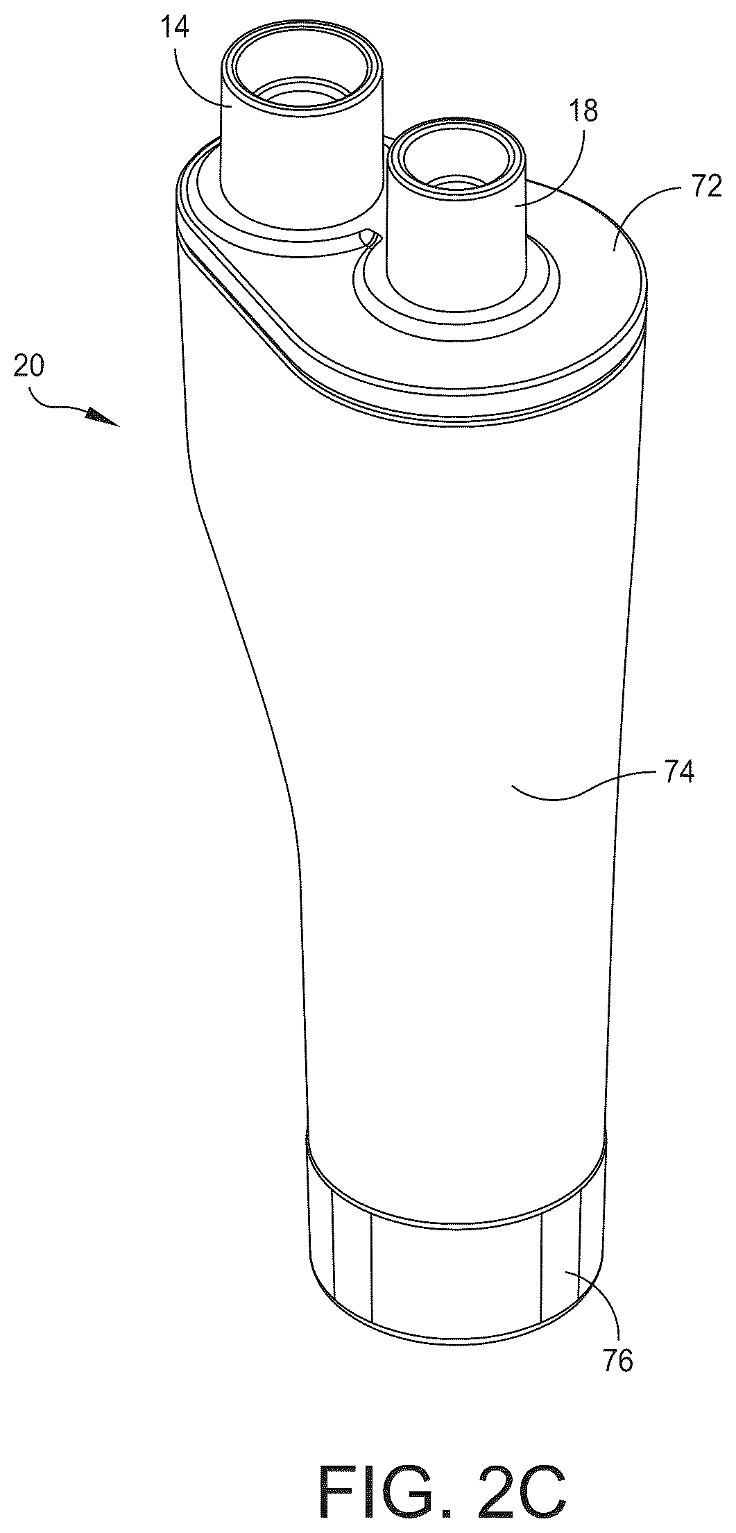 Patent US11841189 Figure 5 – Disposable for a spray drying system