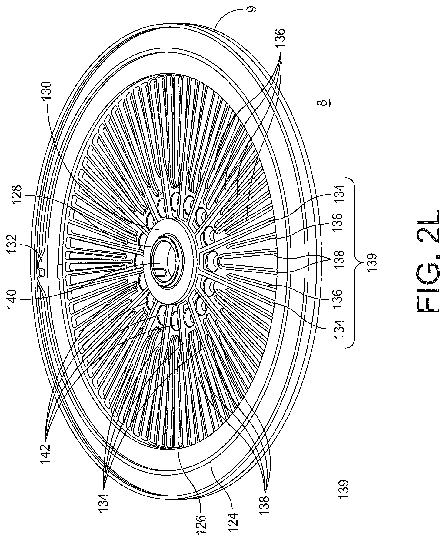 Patent US11841189 Figure 14 – Disposable for a spray drying system
