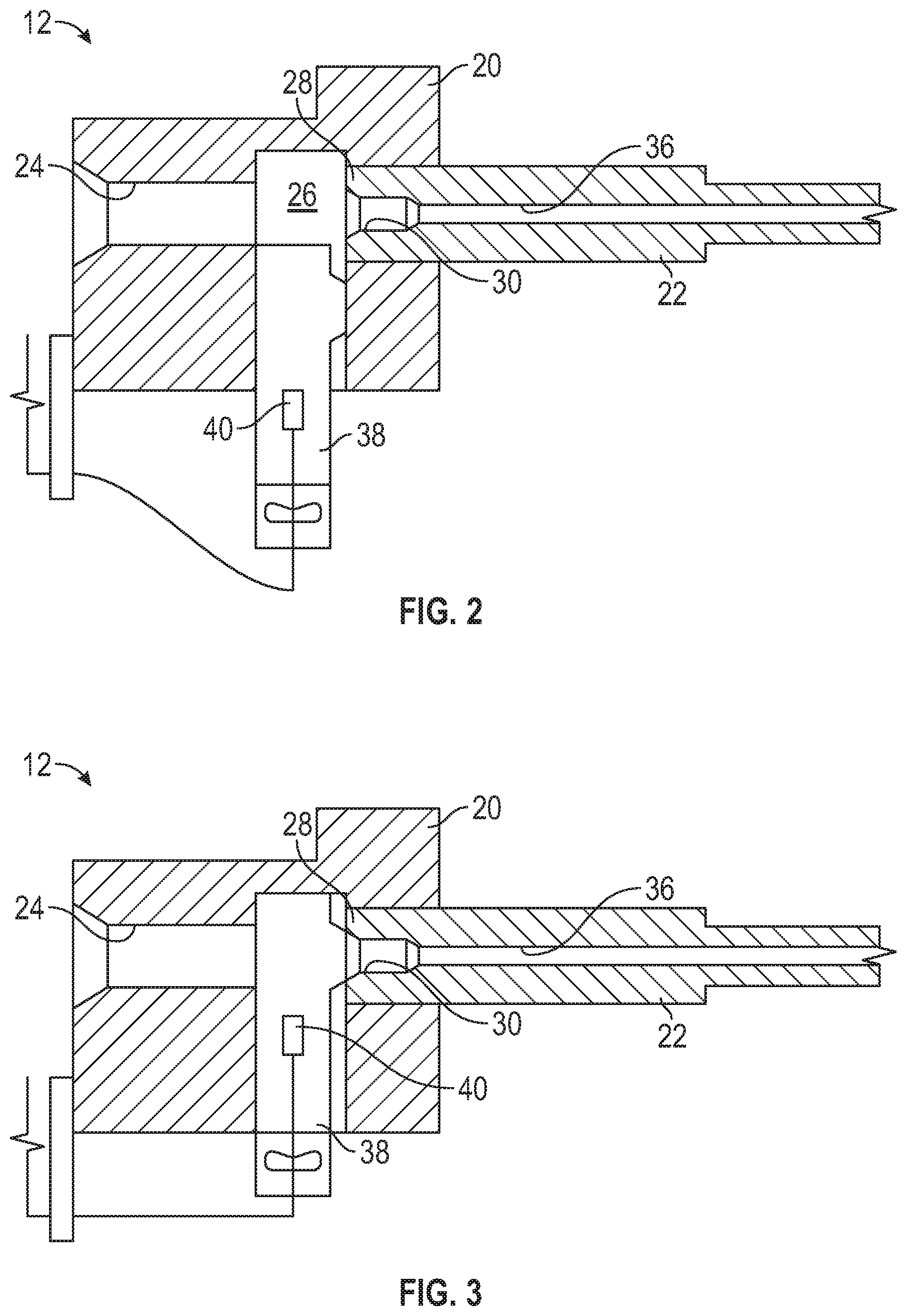 Patent US11841203 Figure 2 – Action timer switch and system for internal ballistic measurements