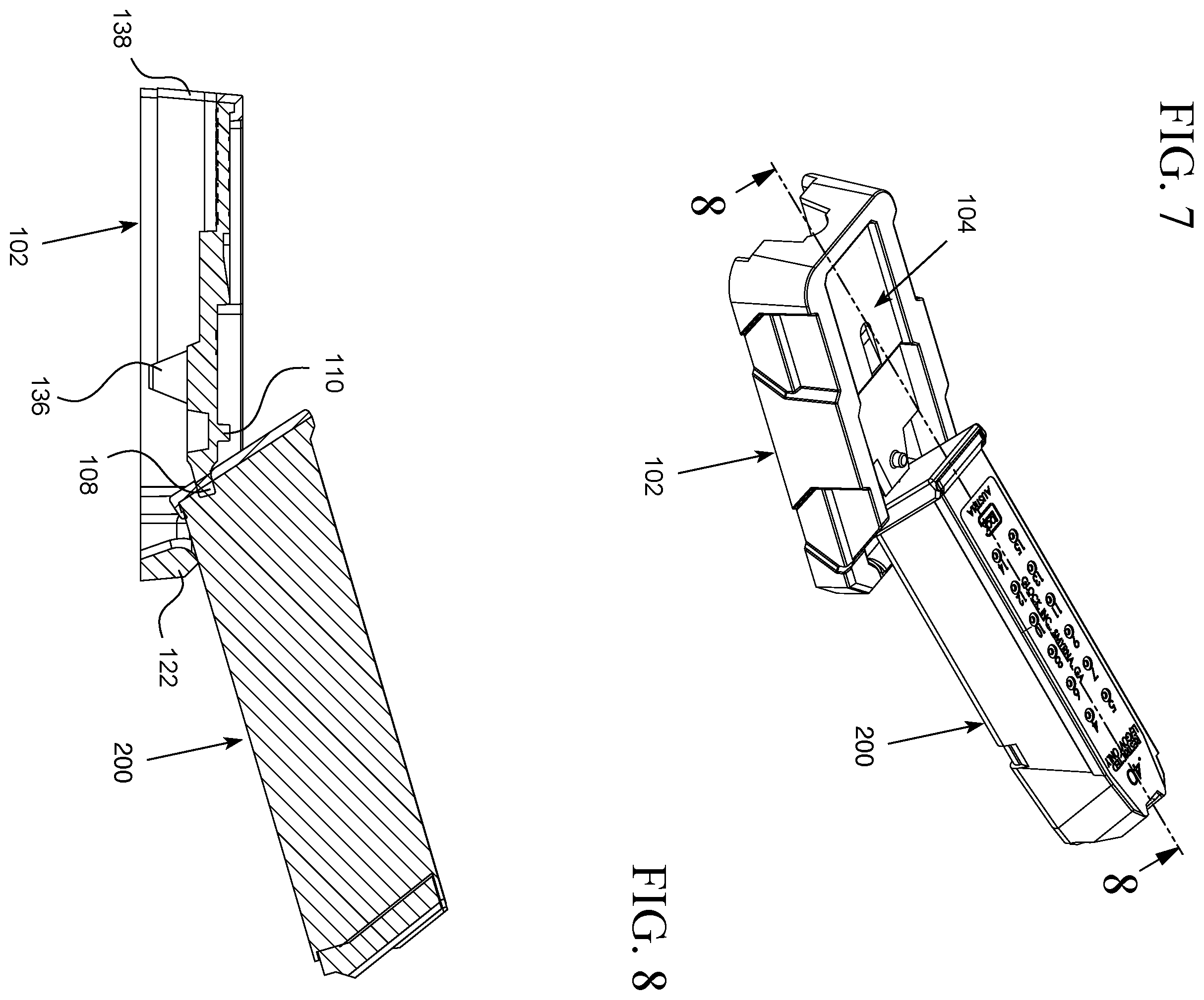Patent US11841204 Figure 4 – Firearm magazine tool