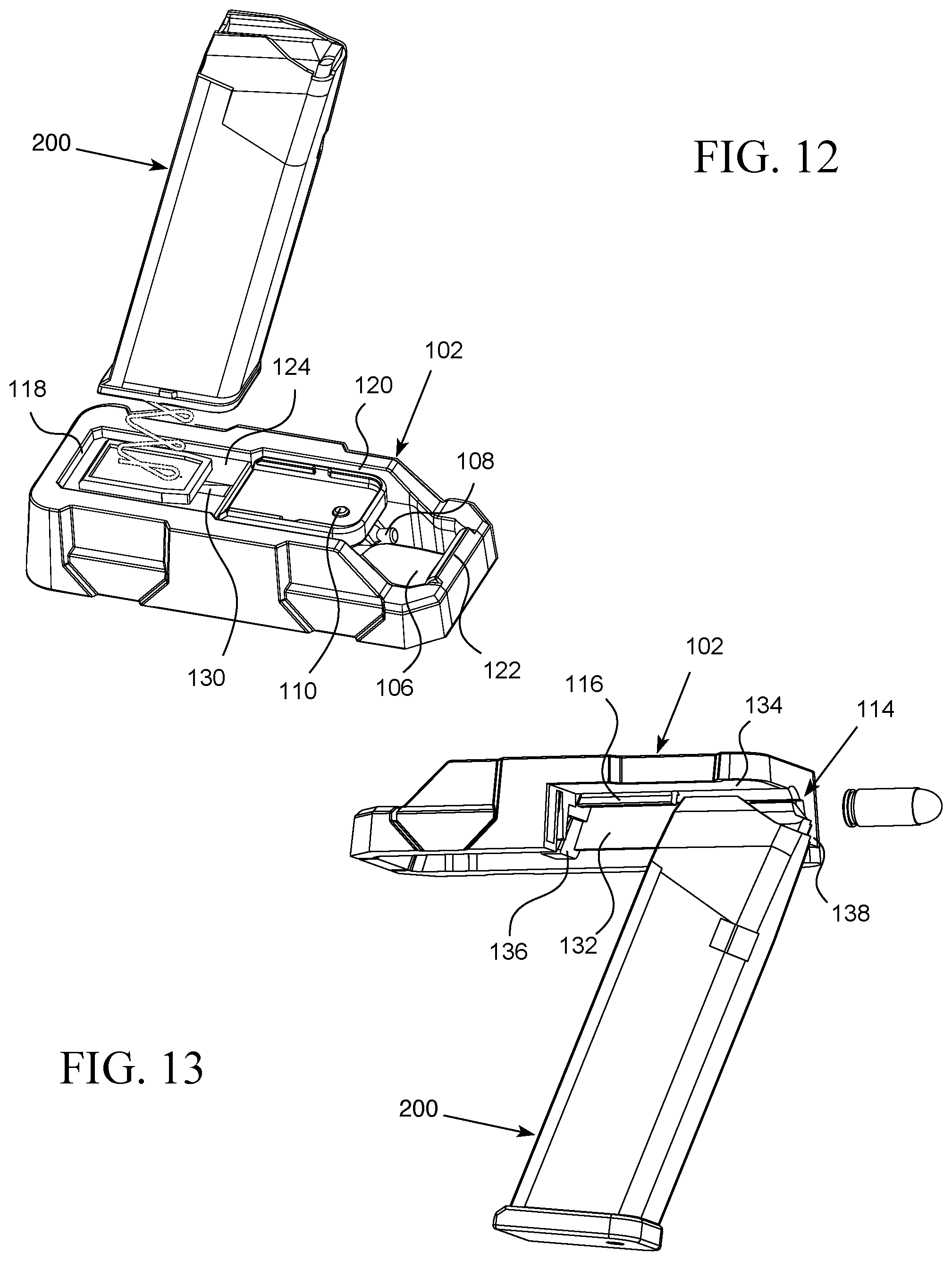Patent US11841204 Figure 6 – Firearm magazine tool