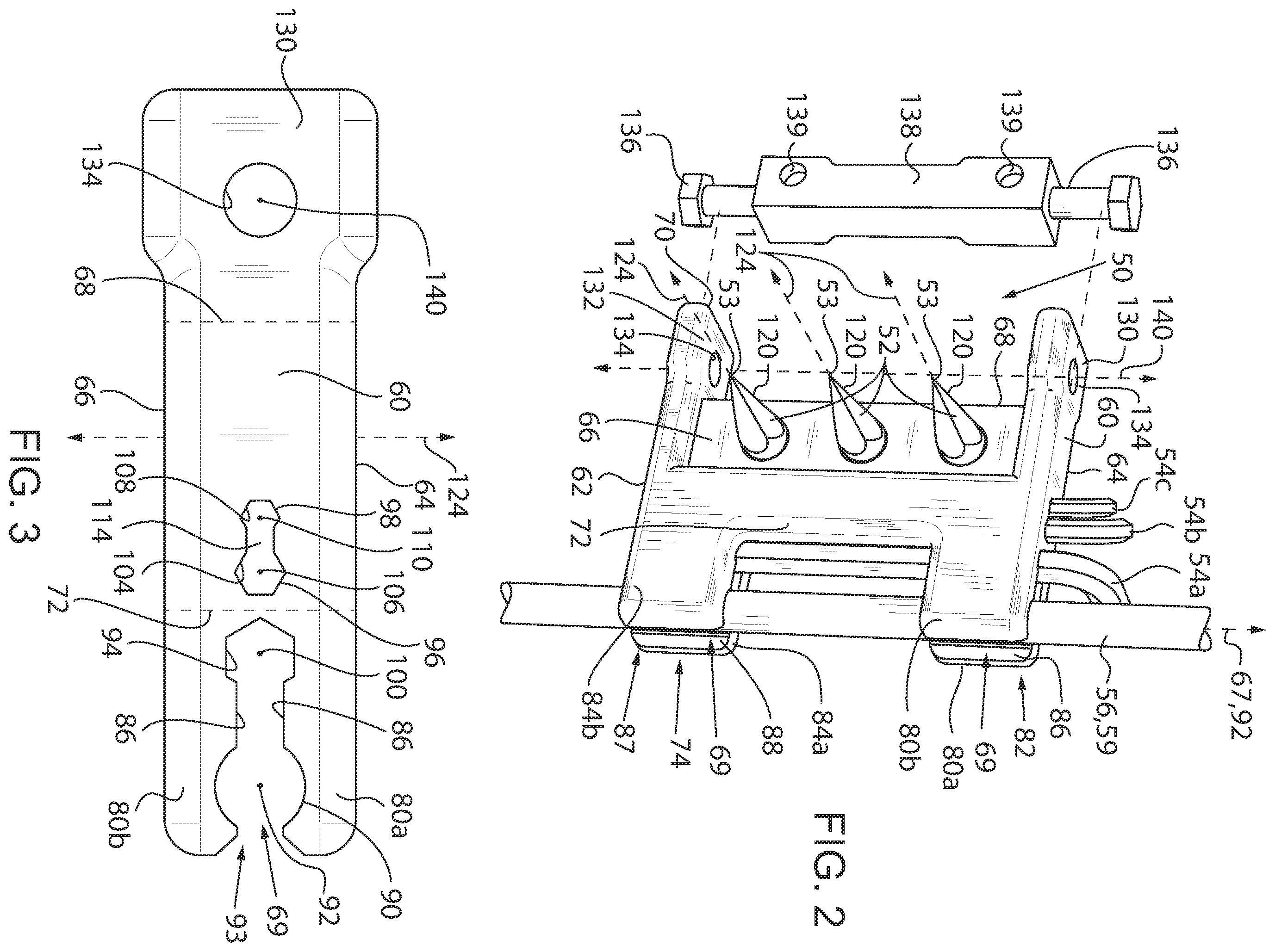 Patent US11841206 Figure 2 – Quiver for bowfishing arrows and accessories