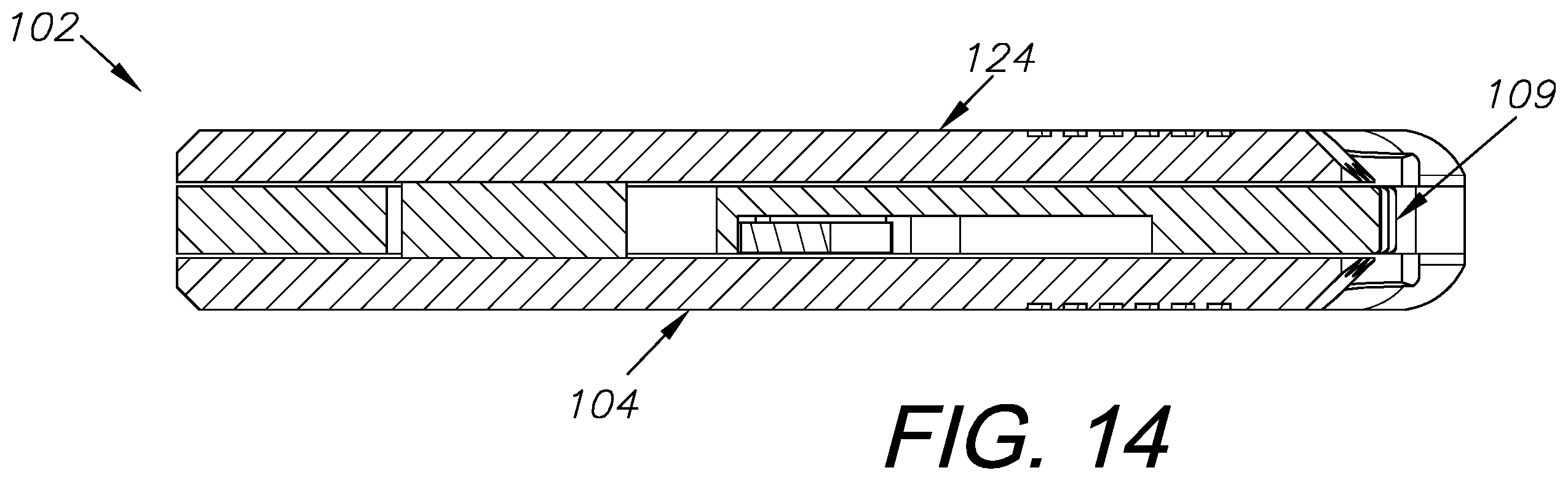Patent US11841207 Figure 13 – Rubber band gun, method of use, and method of assembly