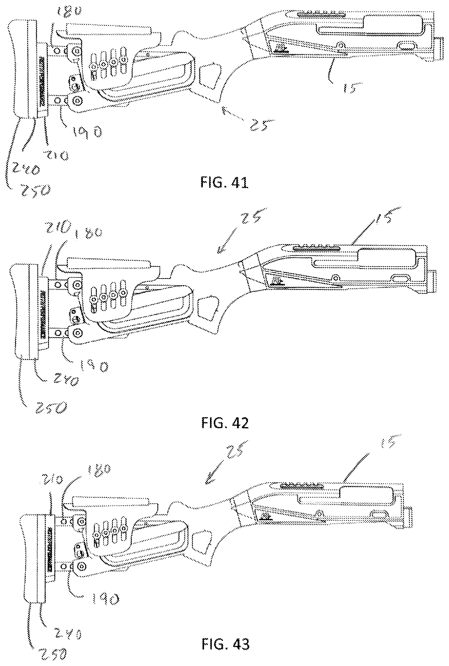 Patent US11841208 Figure 16 – Universally adjustable firearm stock
